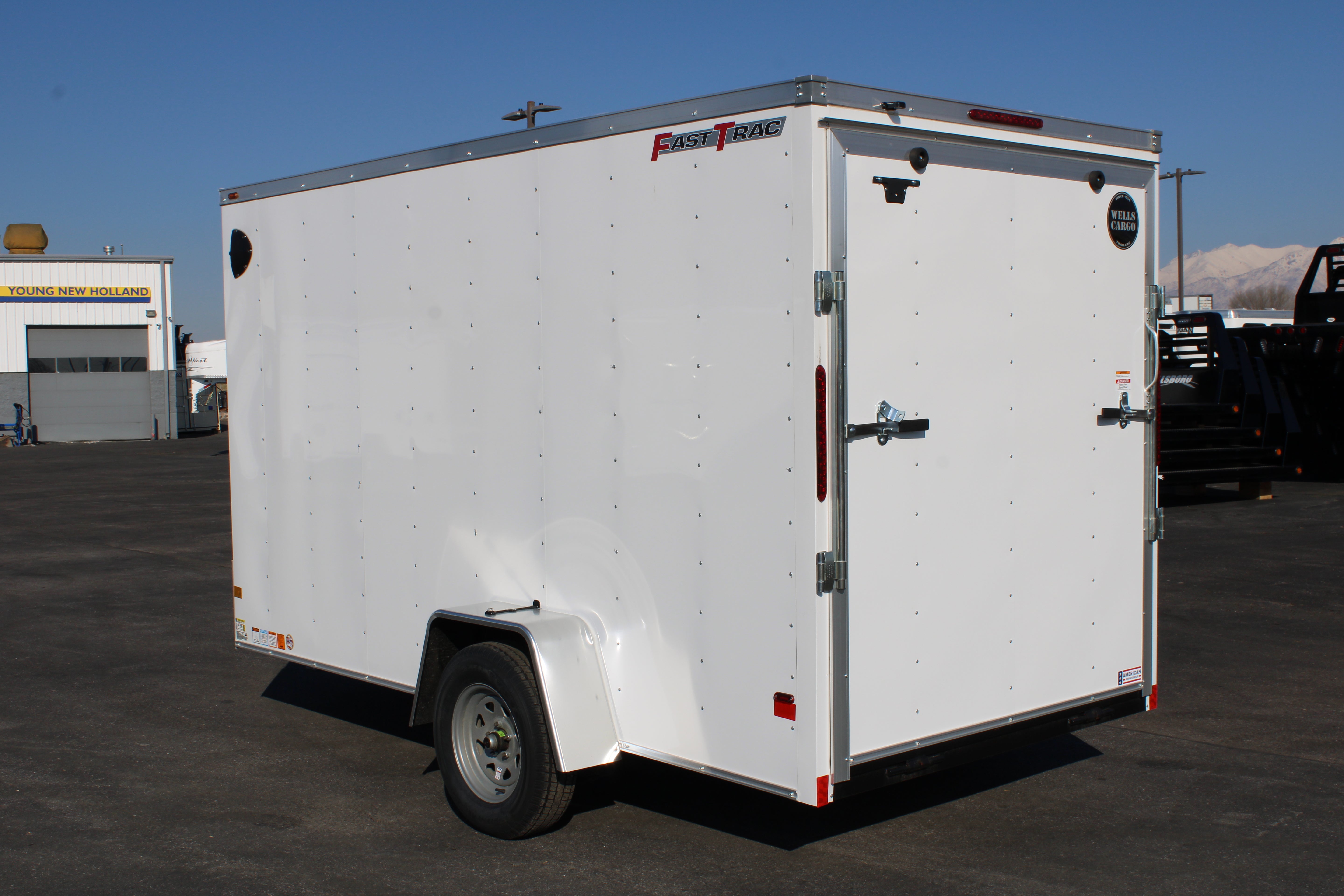 2025 Wells Cargo 6 x 12 Enclosed Trailer