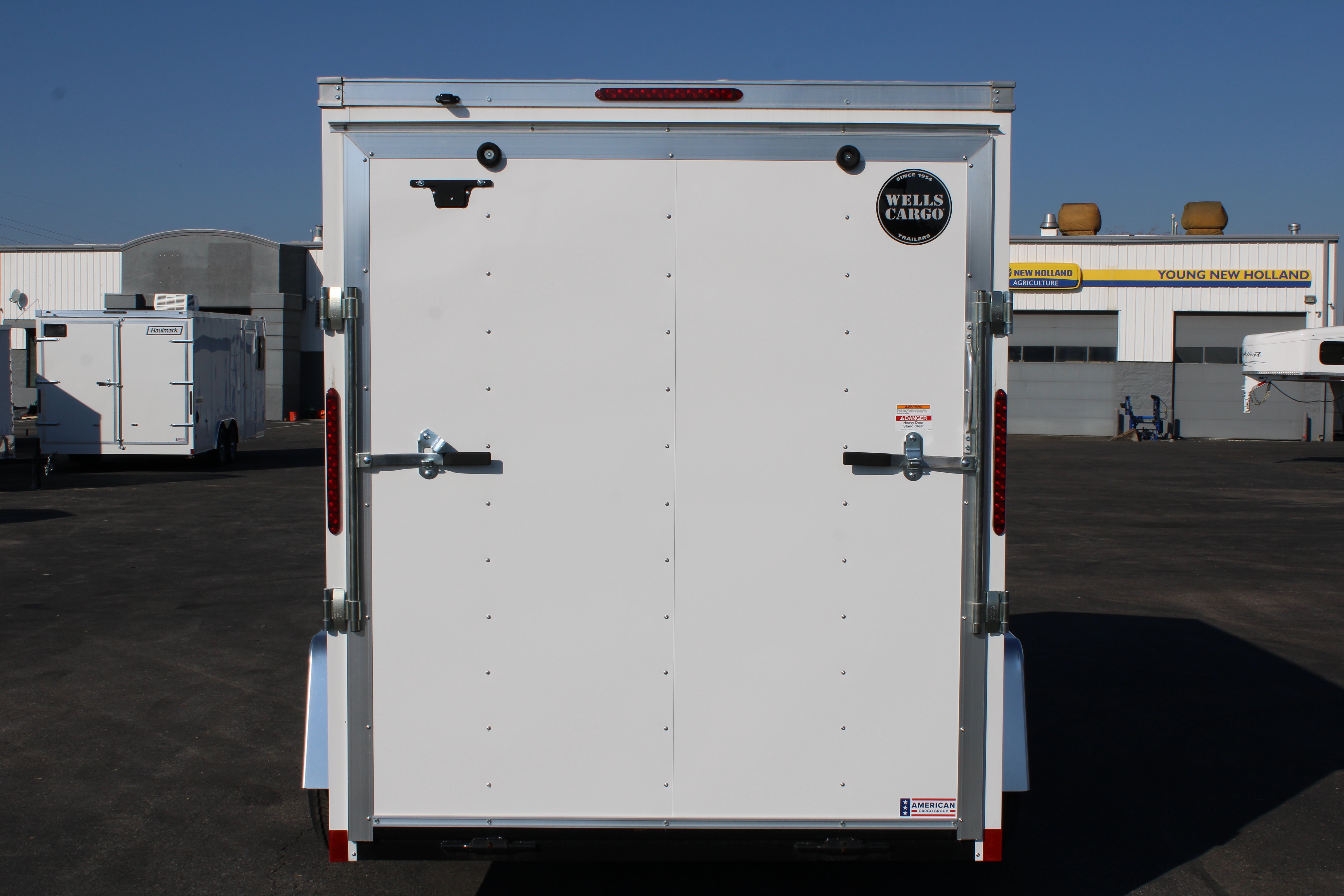 2025 Wells Cargo 6 x 12 Enclosed Trailer