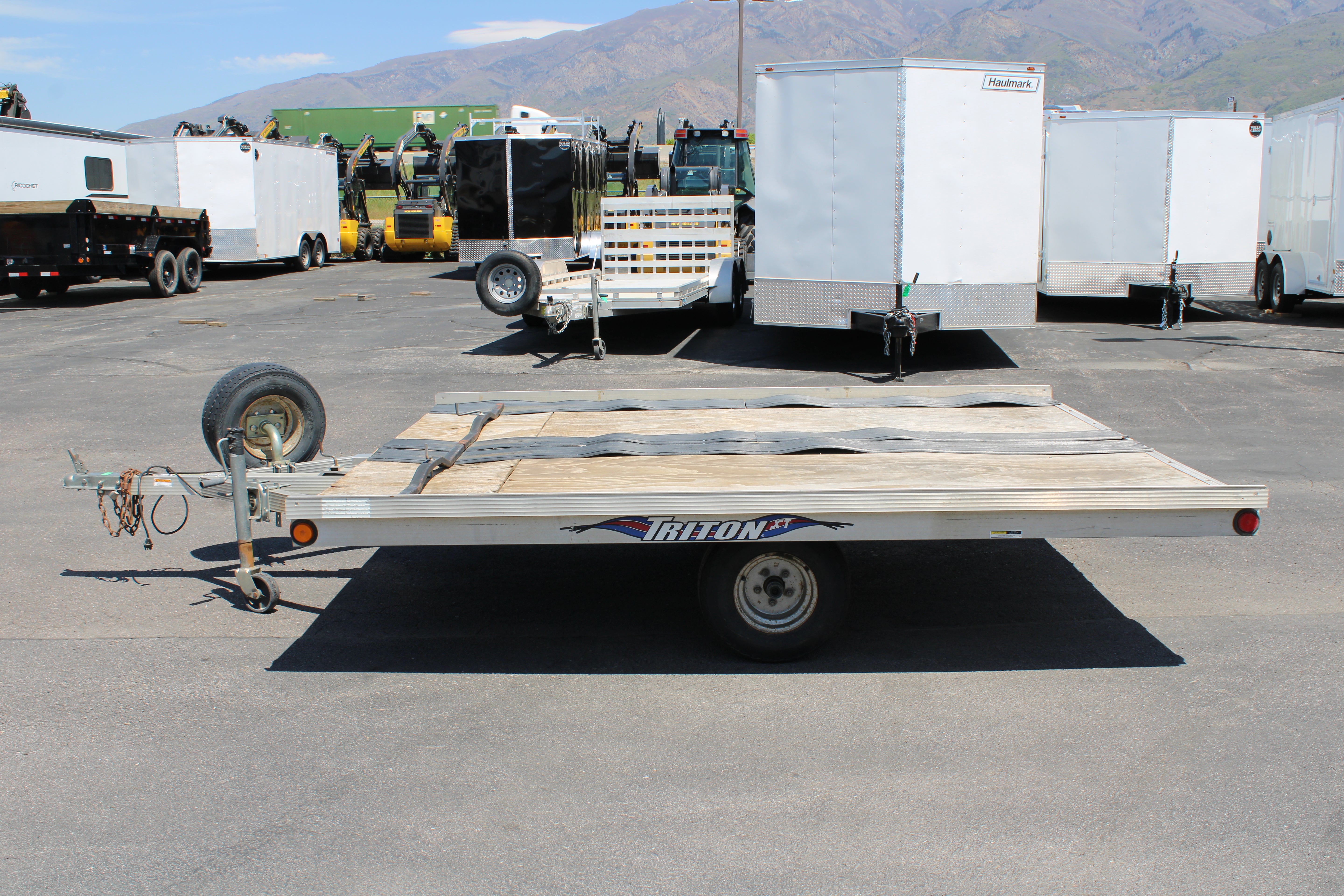 USED TRITON SNOWMOBILE TRAILER