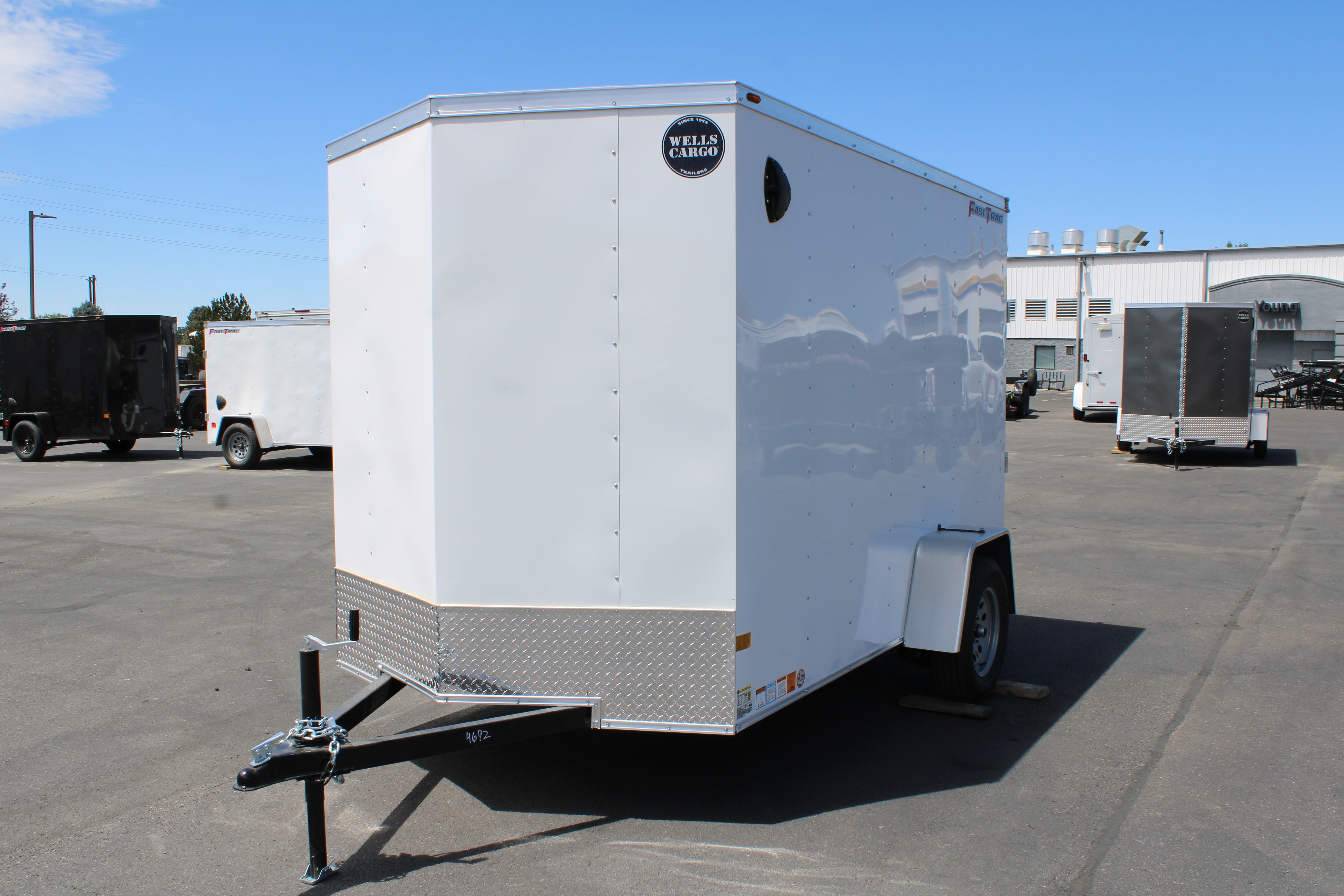 2026 Wells Cargo 6 x 10 Enclosed Trailer
