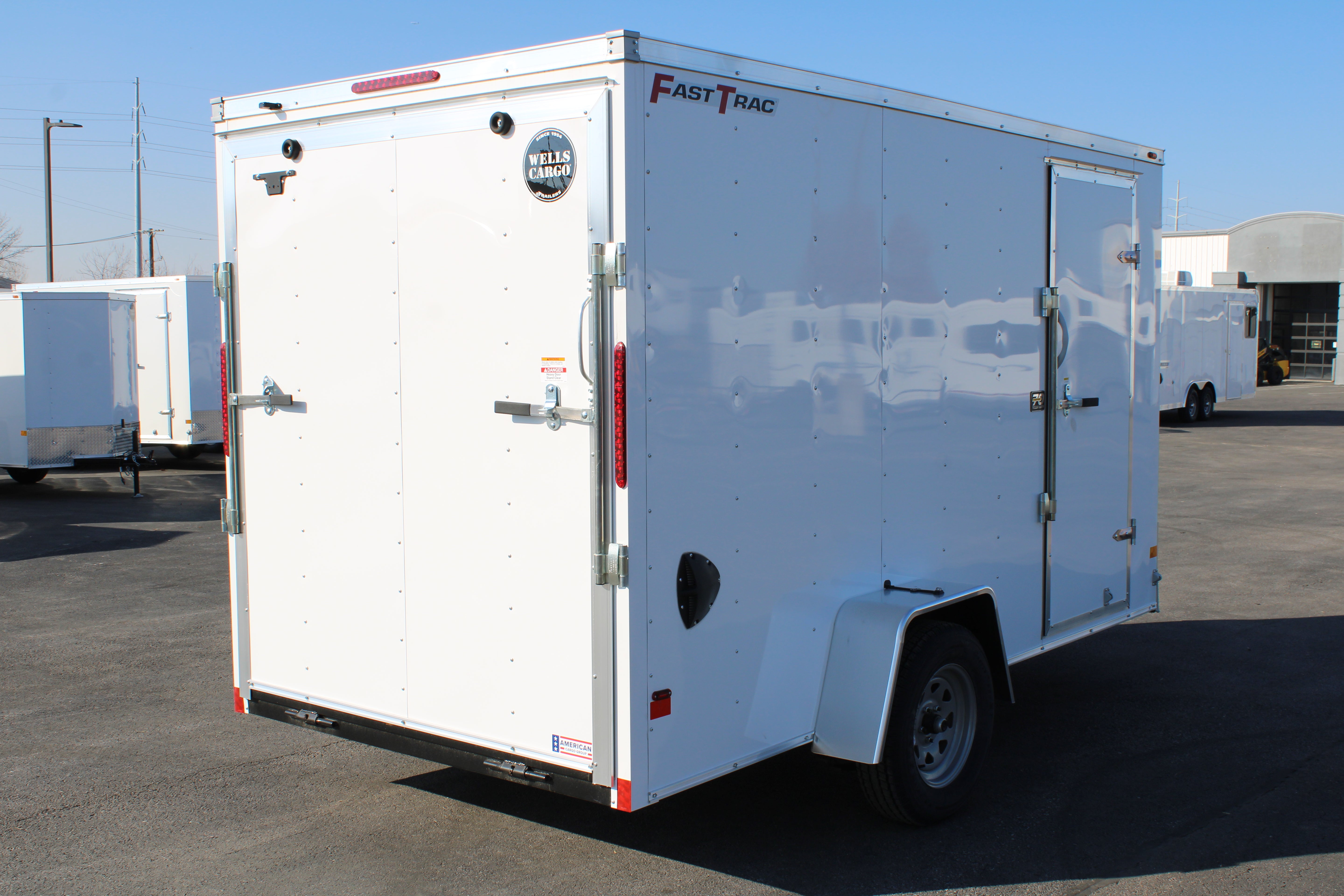 2025 Wells Cargo 6 x 12 Enclosed Trailer