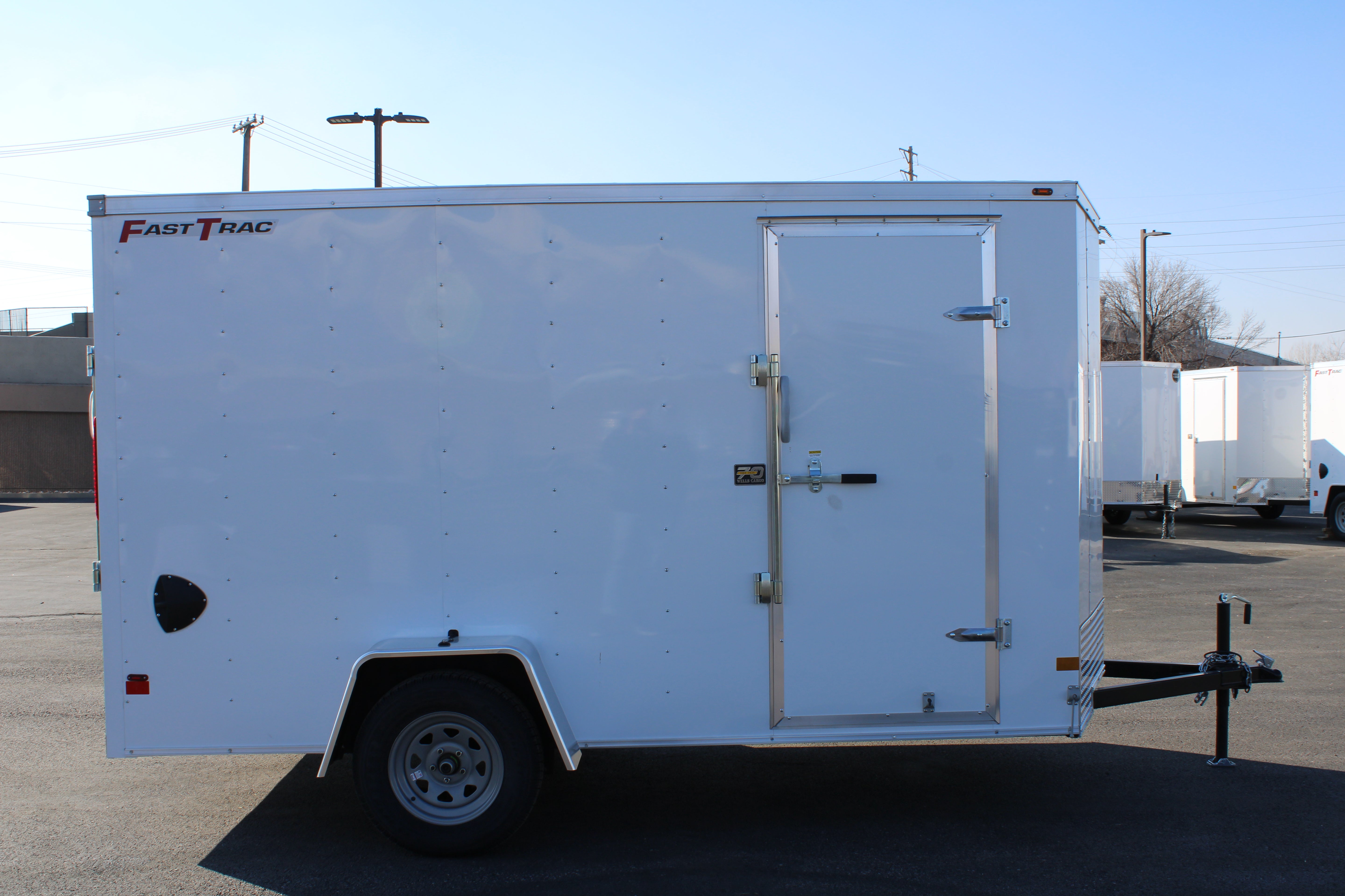 2025 Wells Cargo 6 x 12 Enclosed Trailer