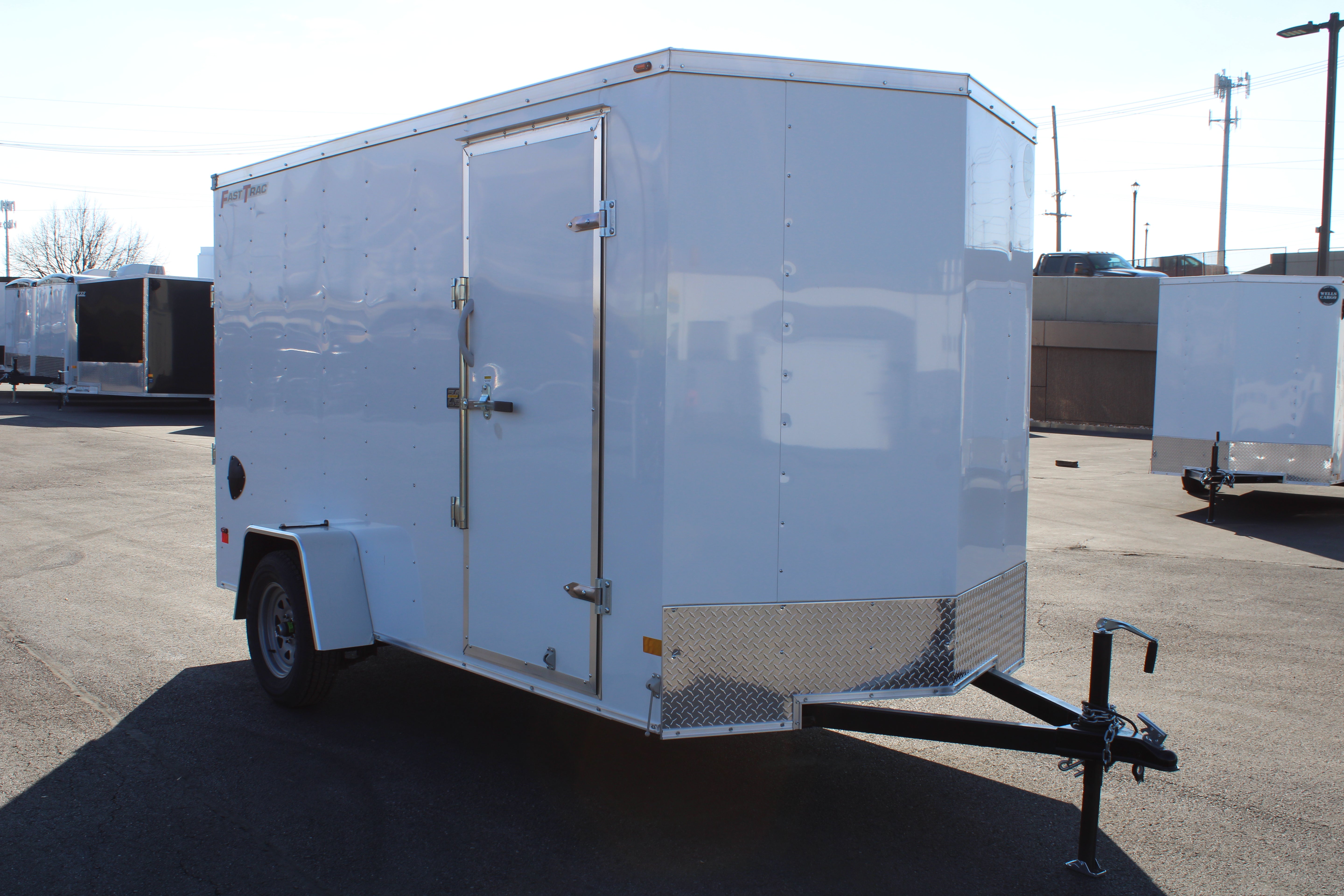 2025 Wells Cargo 6 x 12 Enclosed Trailer