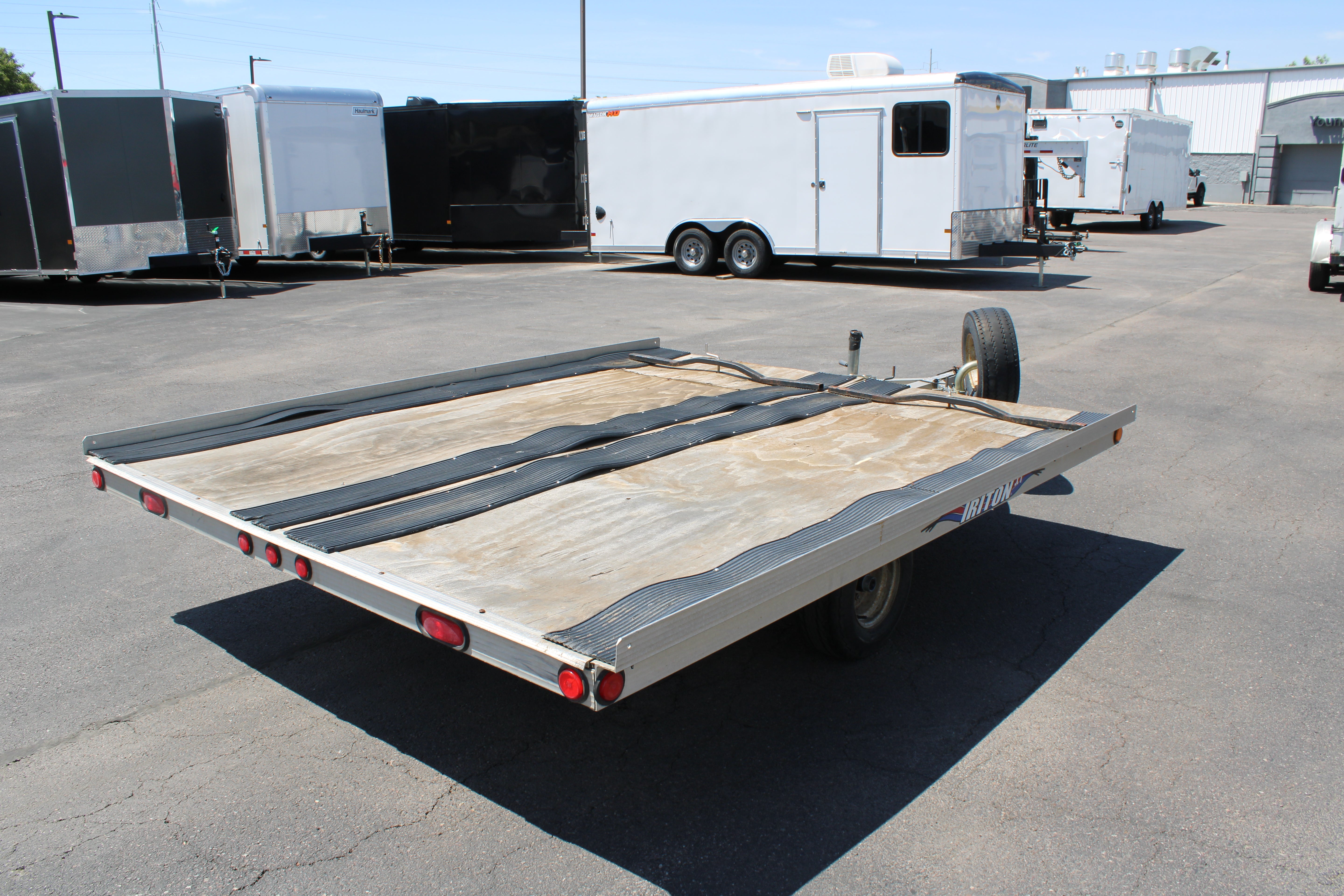 USED TRITON SNOWMOBILE TRAILER