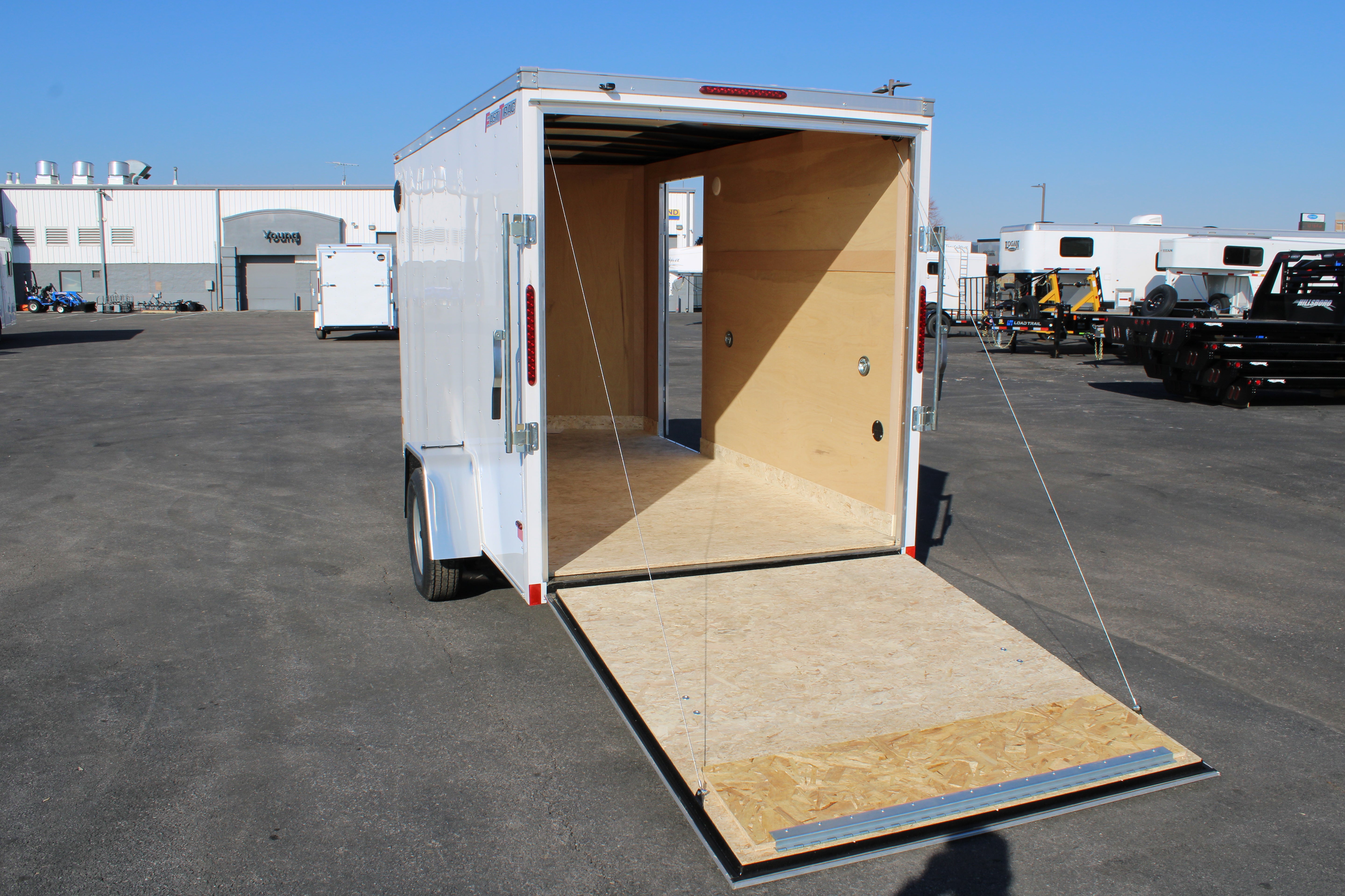 2025 Wells Cargo 6 x 12 Enclosed Trailer