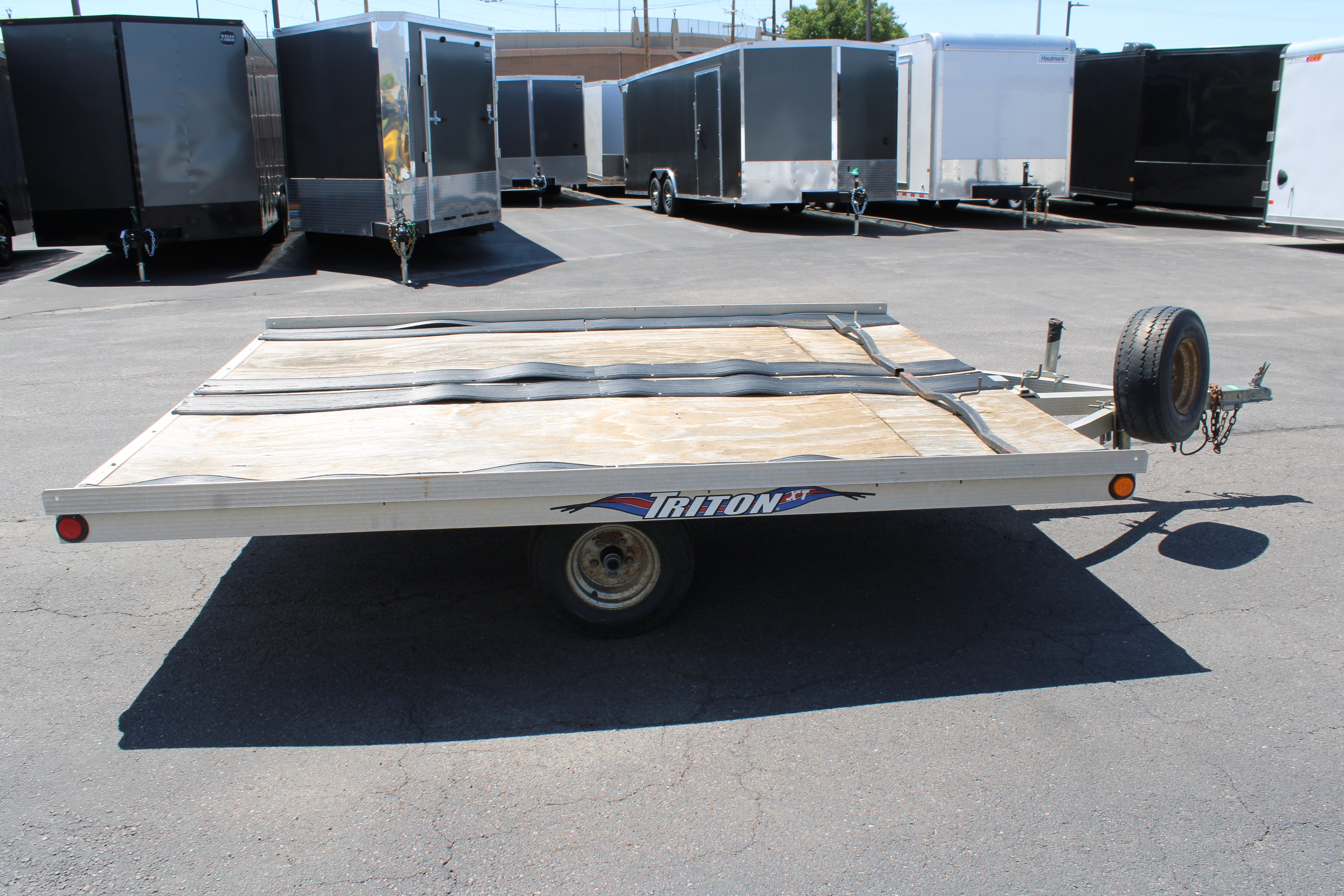 USED TRITON SNOWMOBILE TRAILER