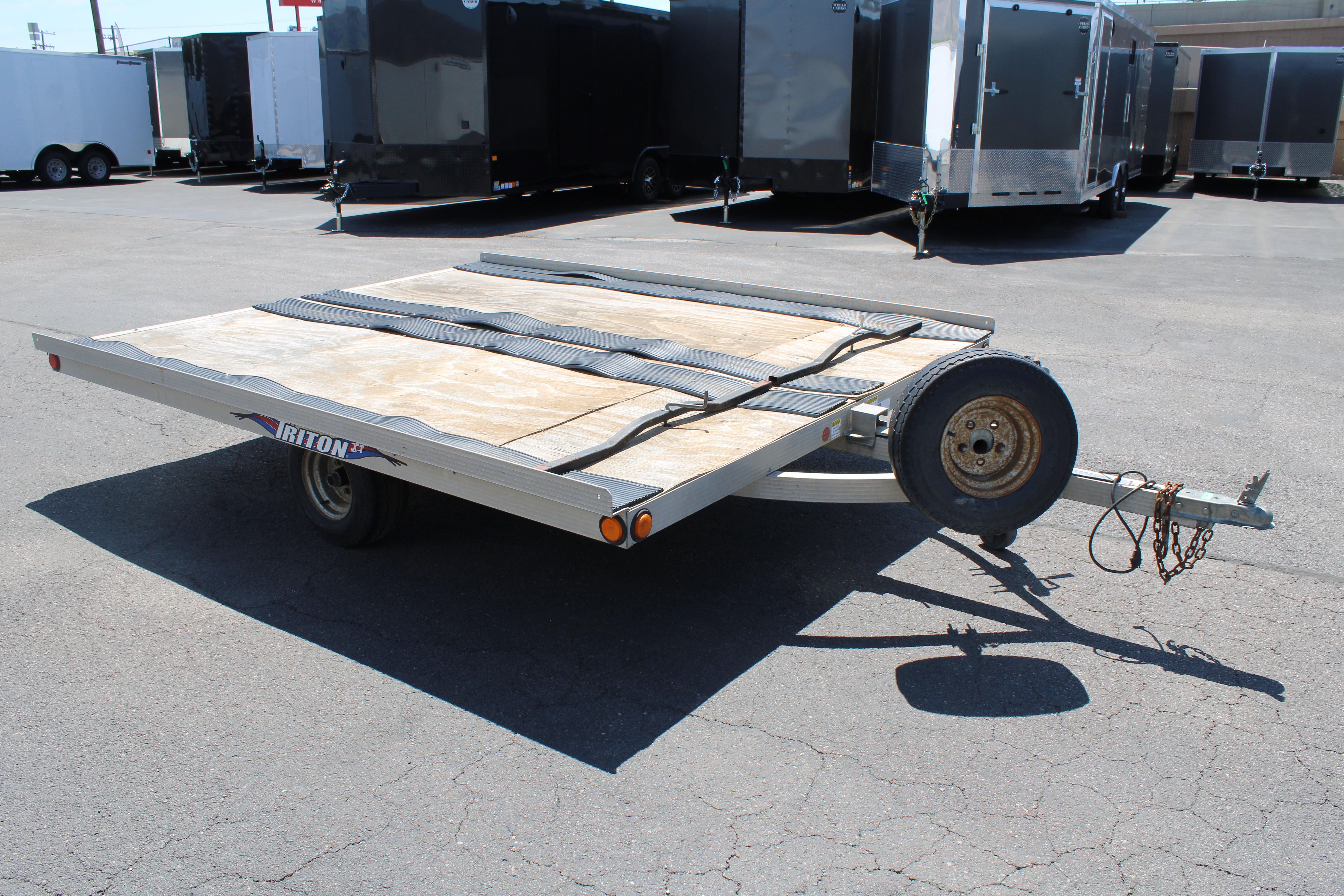 USED TRITON SNOWMOBILE TRAILER