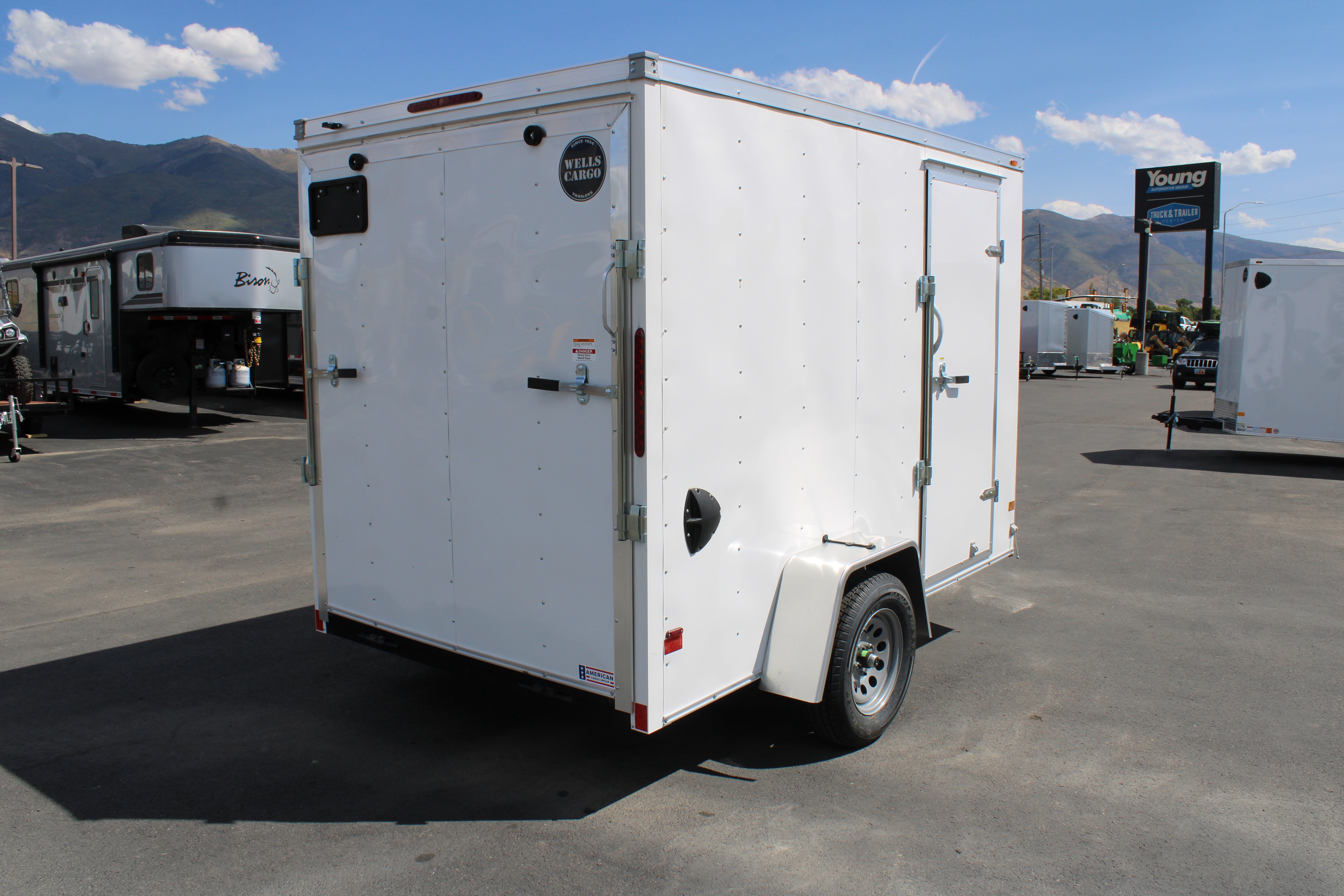 Wells Cargo 6 x 10 Enclosed Trailer