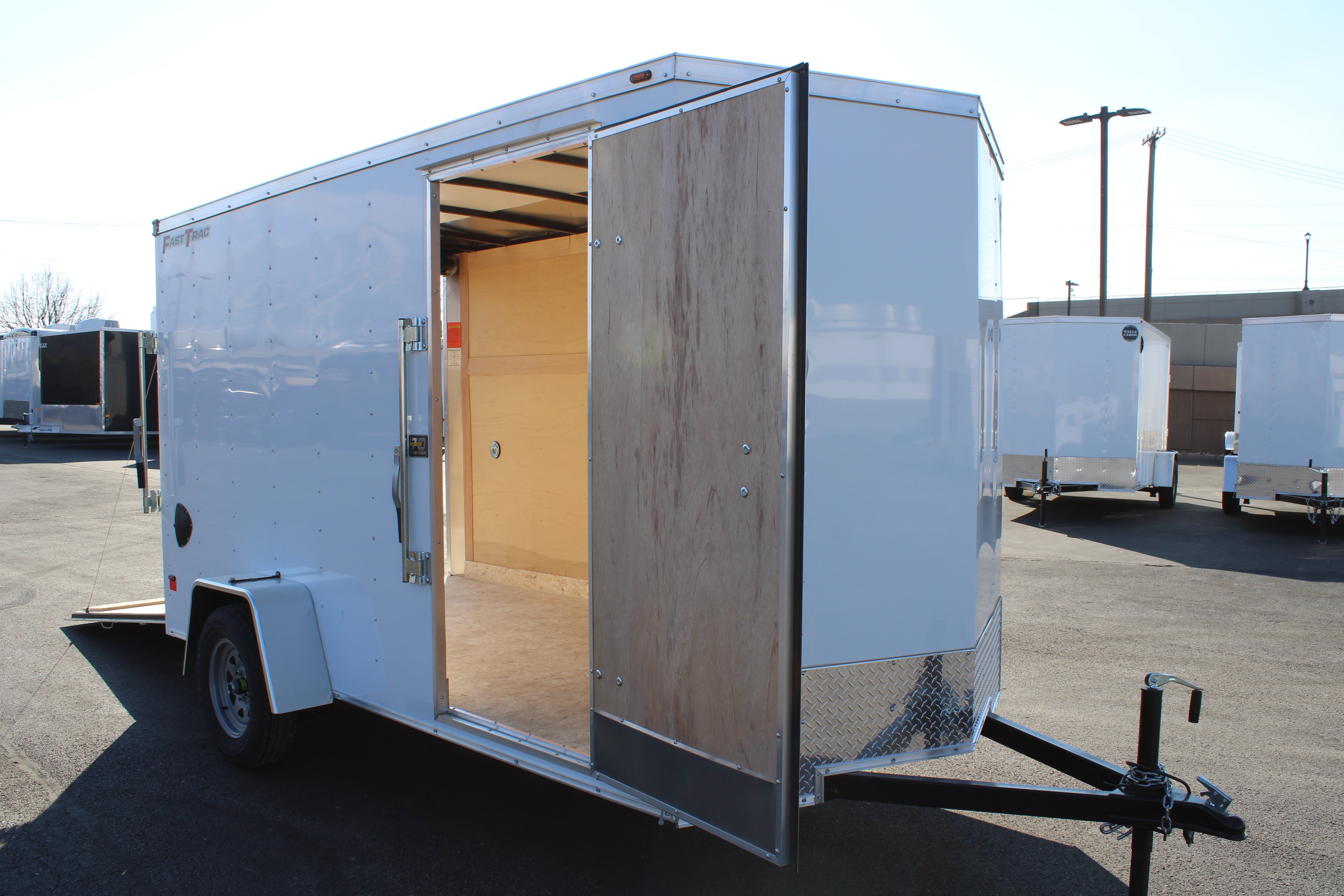 2025 Wells Cargo 6 x 12 Enclosed Trailer