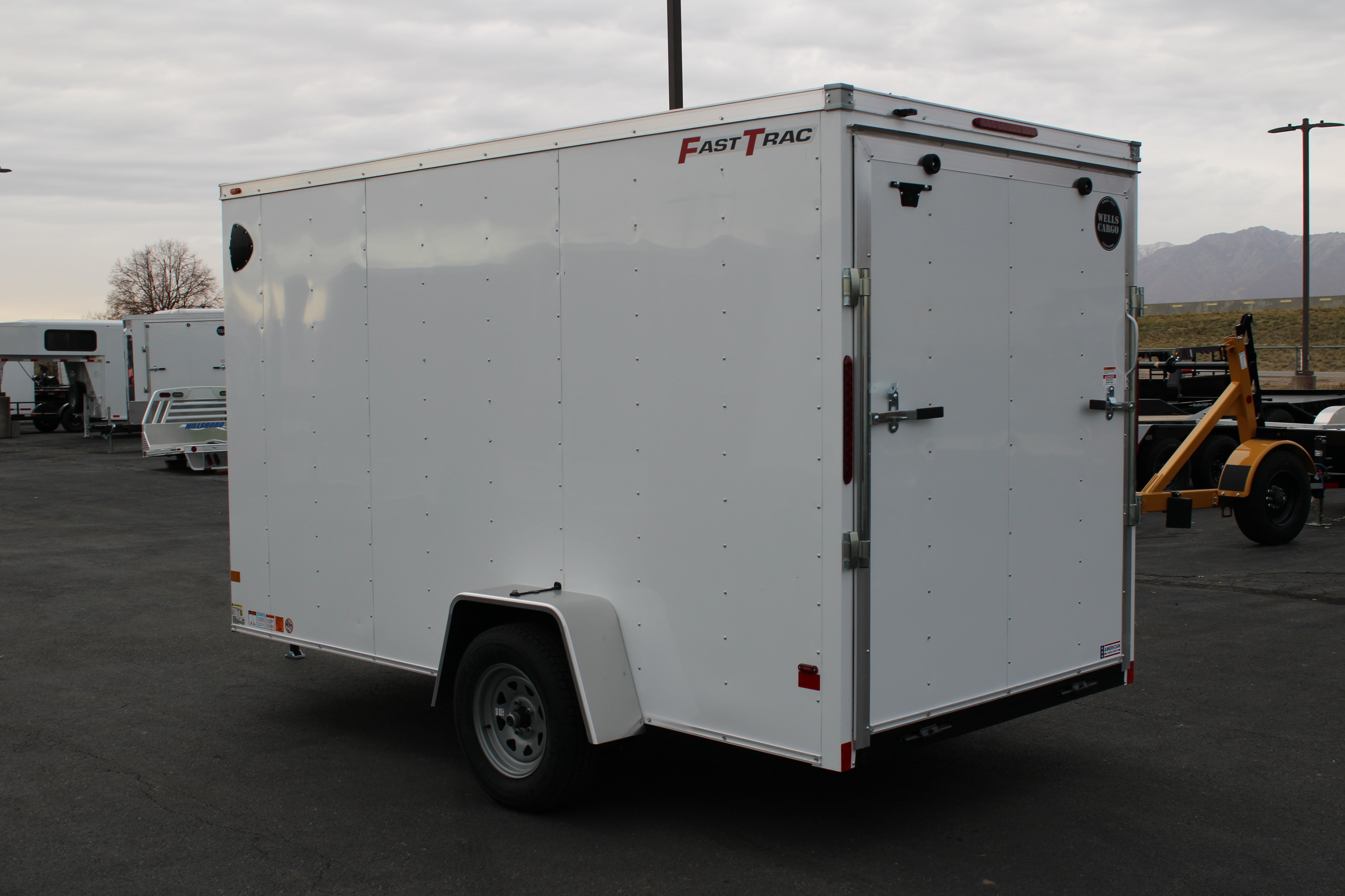 2025 Wells Cargo 6 x 12 Enclosed Trailer