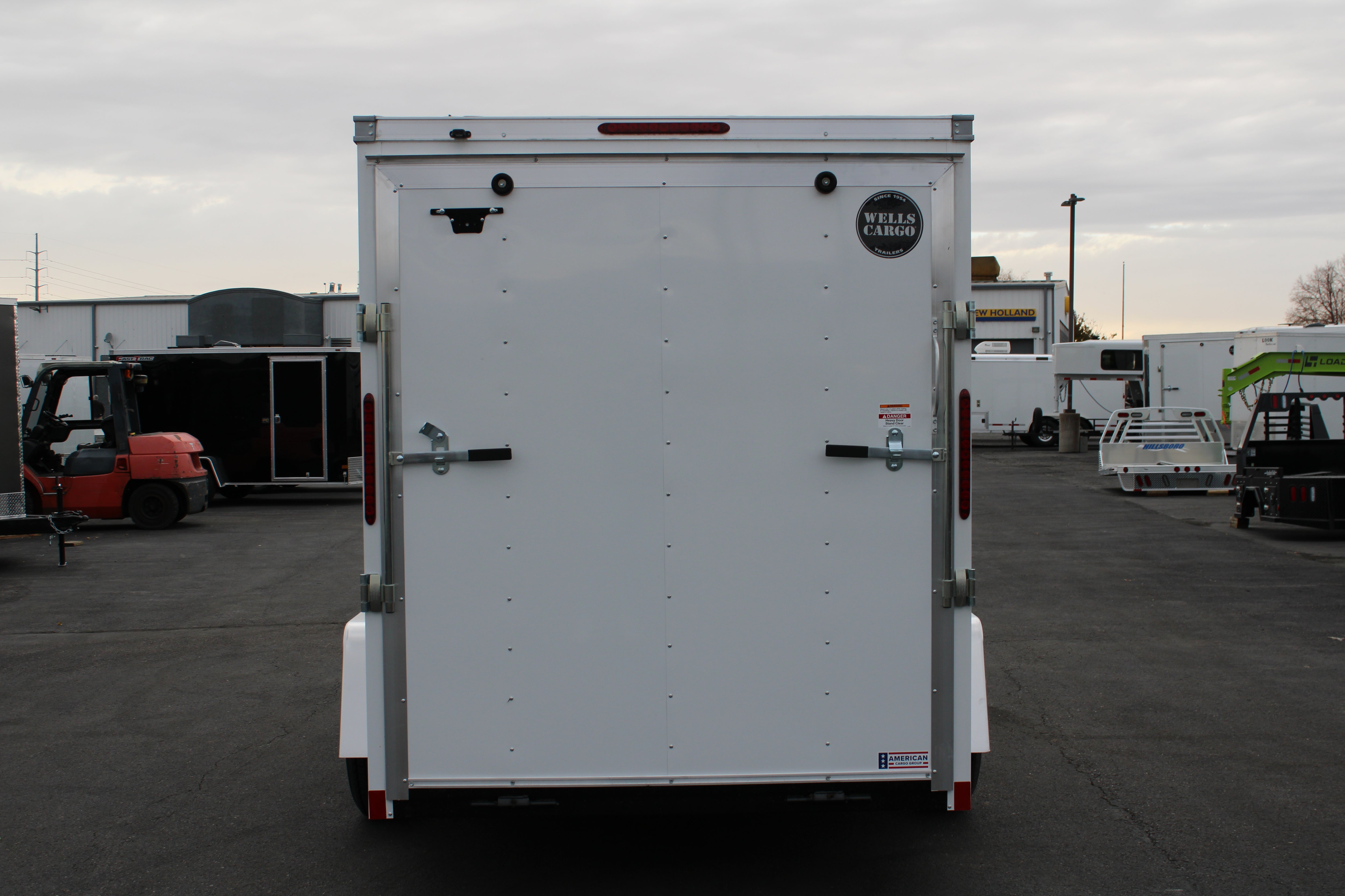 2025 Wells Cargo 6 x 12 Enclosed Trailer