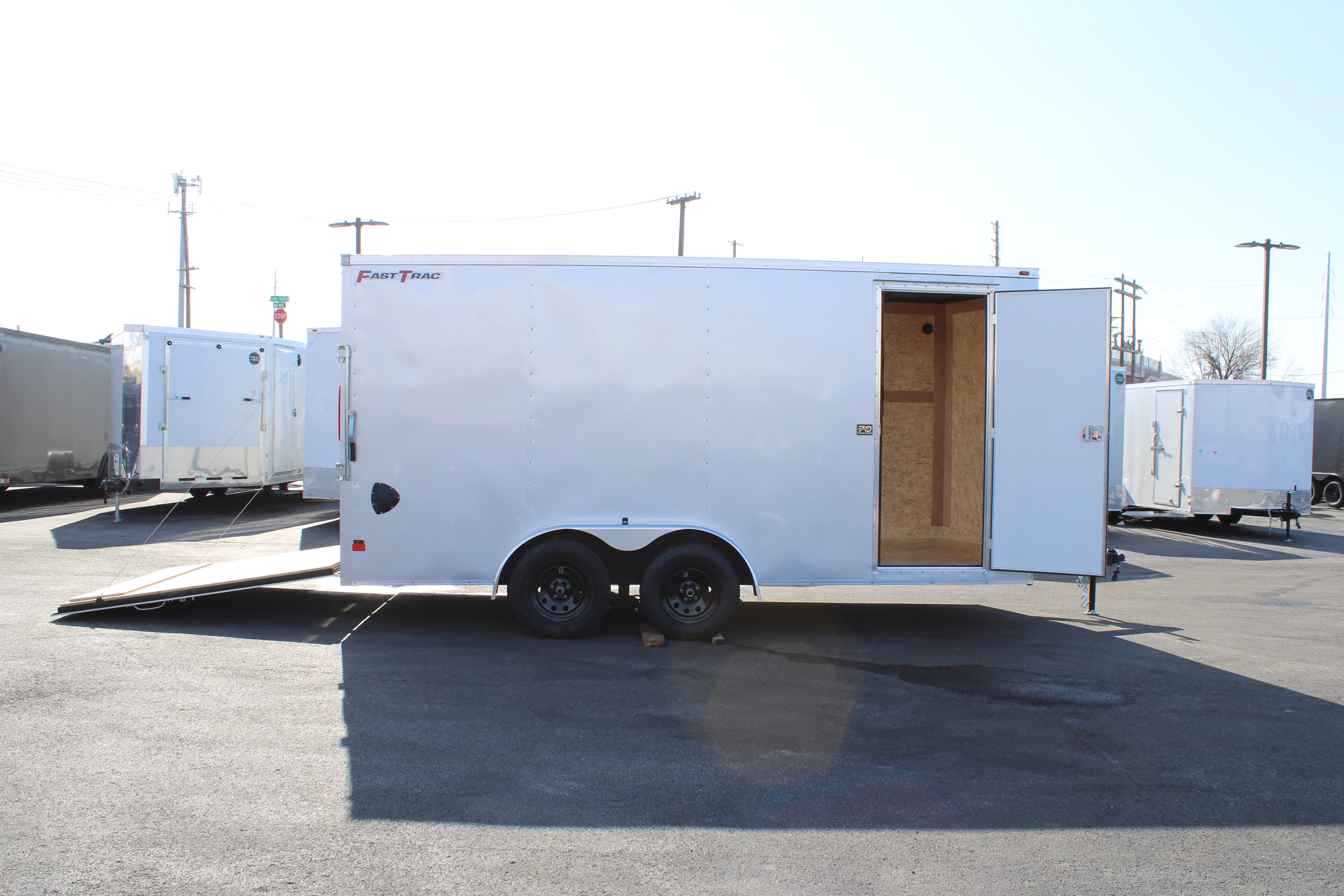 2025 Wells Cargo 7 x 16 Deluxe Enclosed Trailer