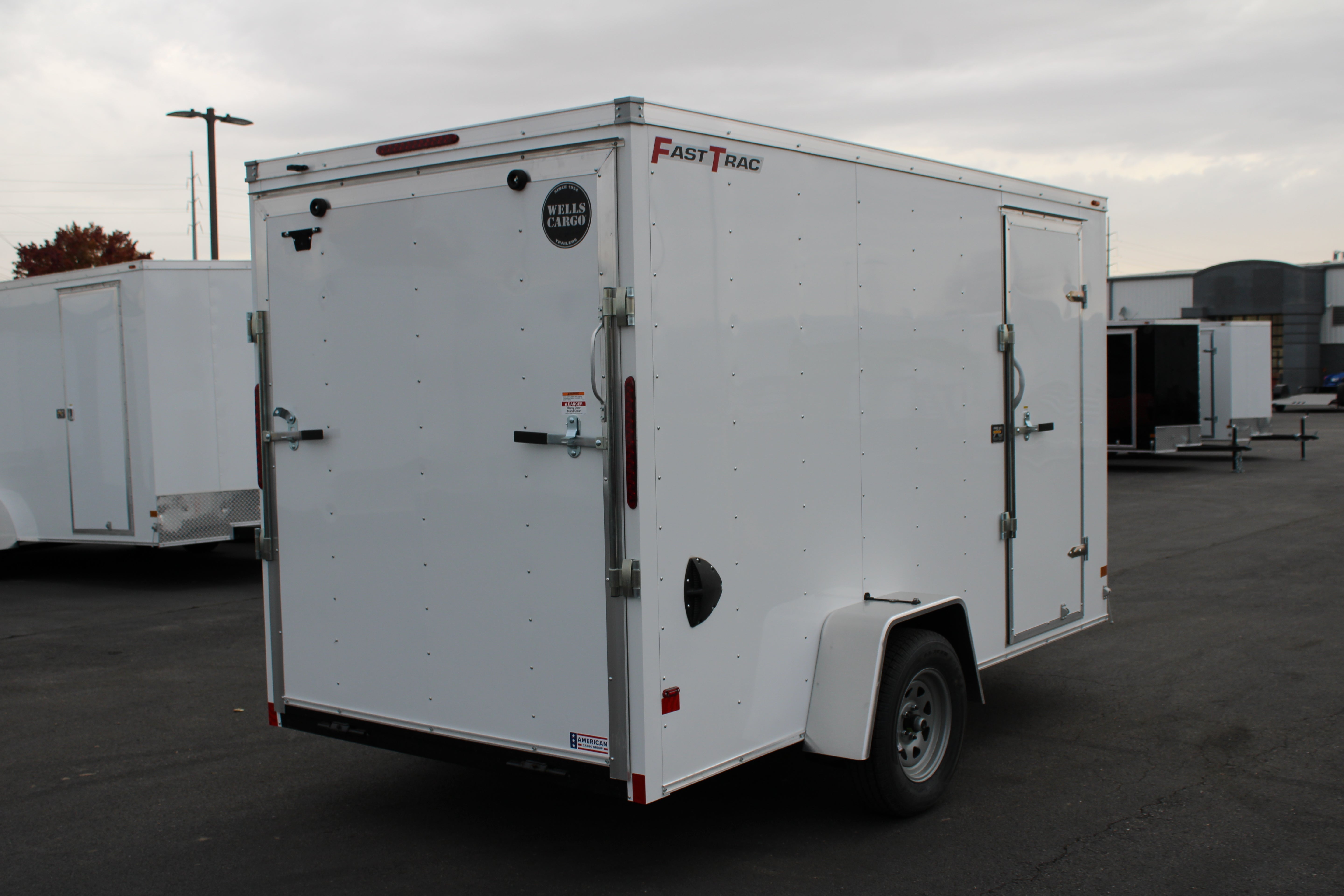 2025 Wells Cargo 6 x 12 Enclosed Trailer