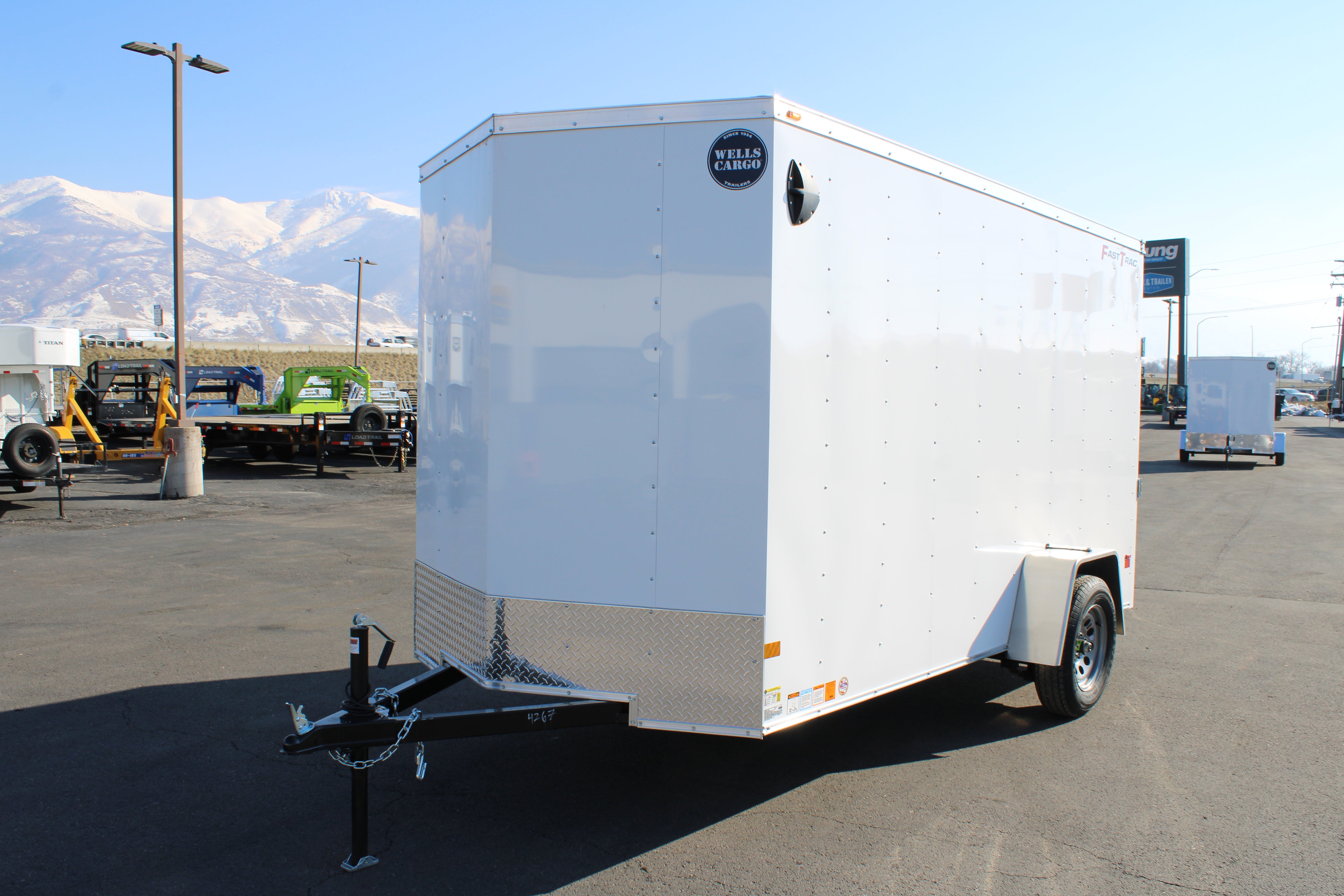 2025 Wells Cargo 6 x 12 Enclosed Trailer