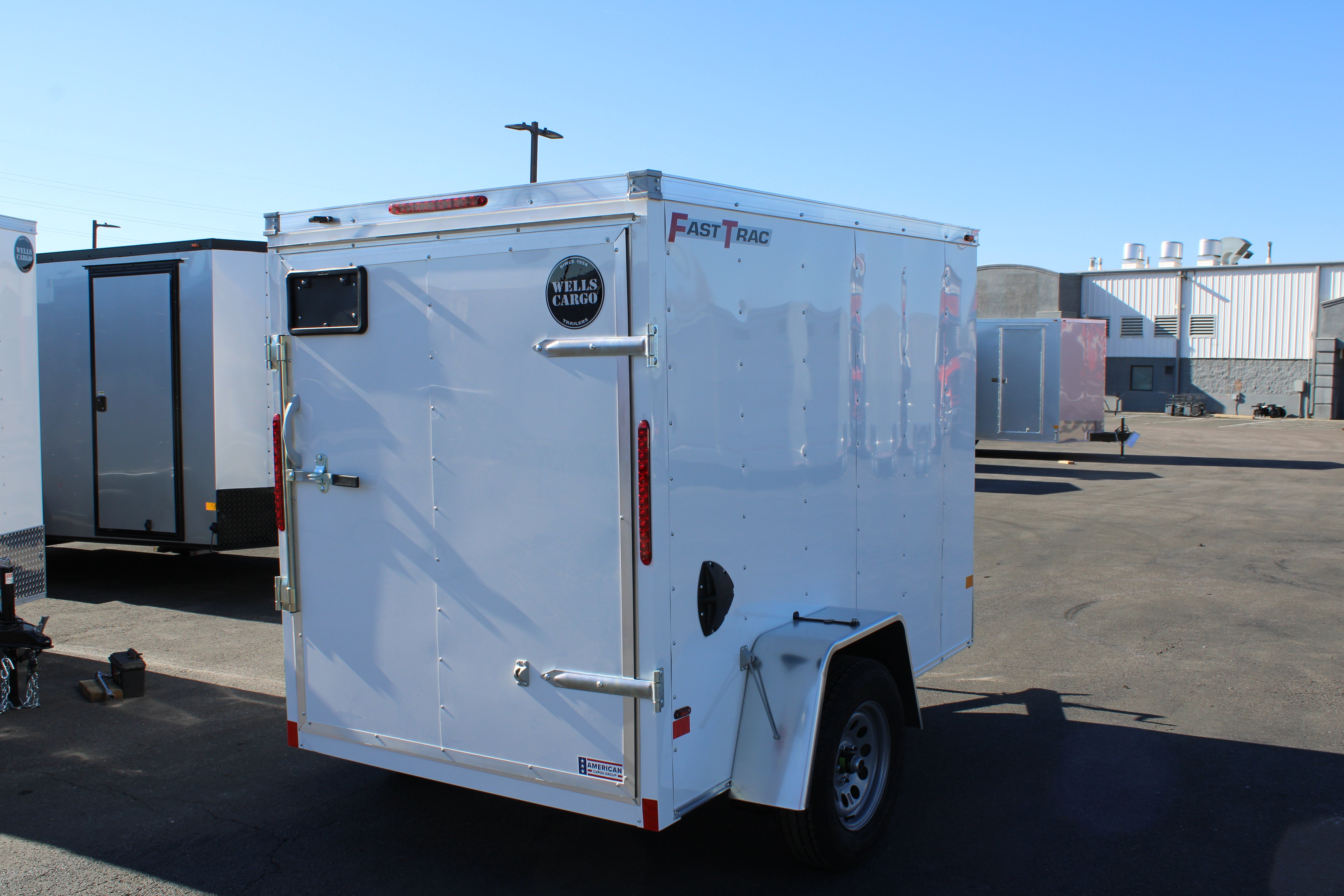 2025 Wells Cargo 5 x 8 Enclosed Trailer