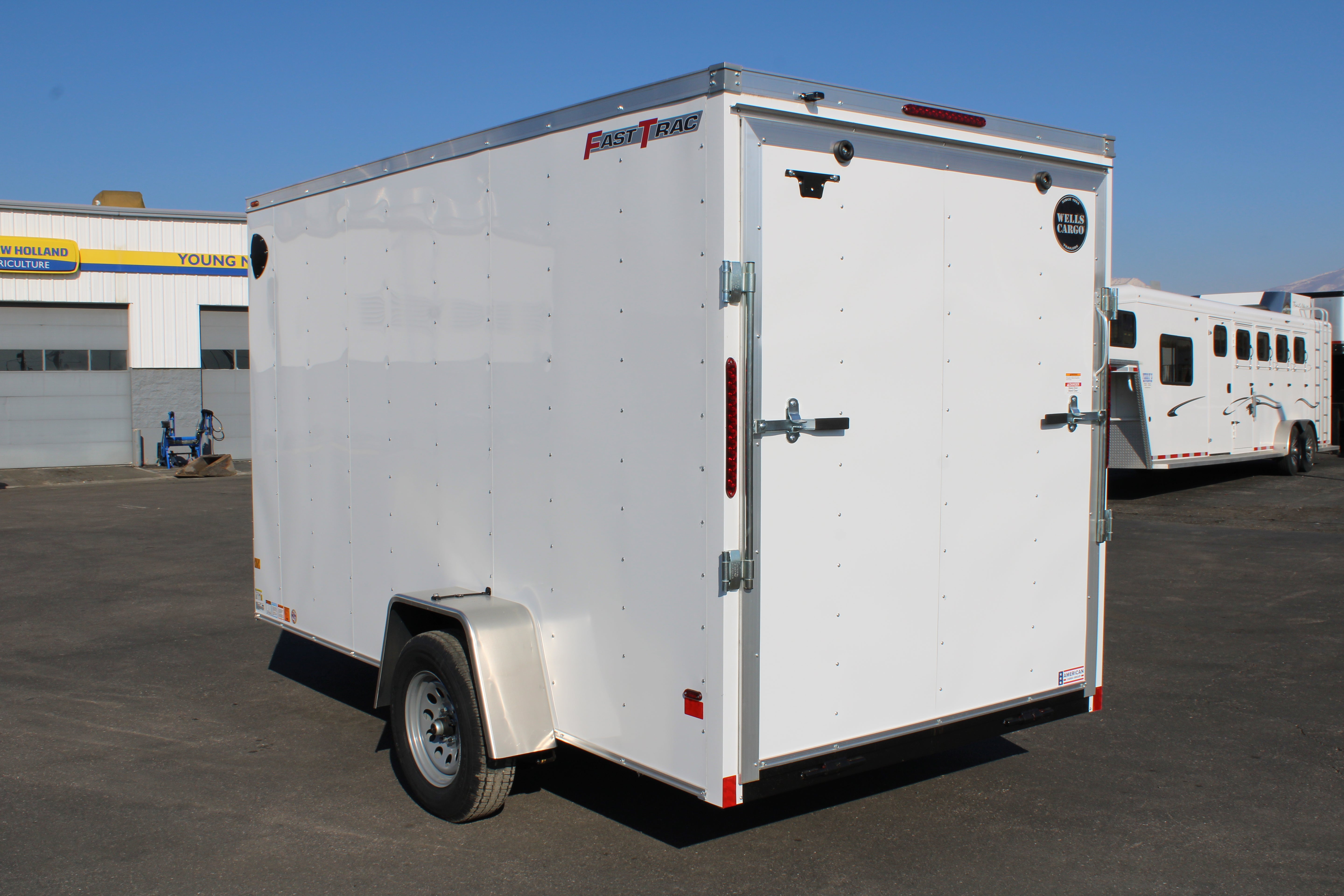 2025 Wells Cargo 6 x 12 Enclosed Trailer