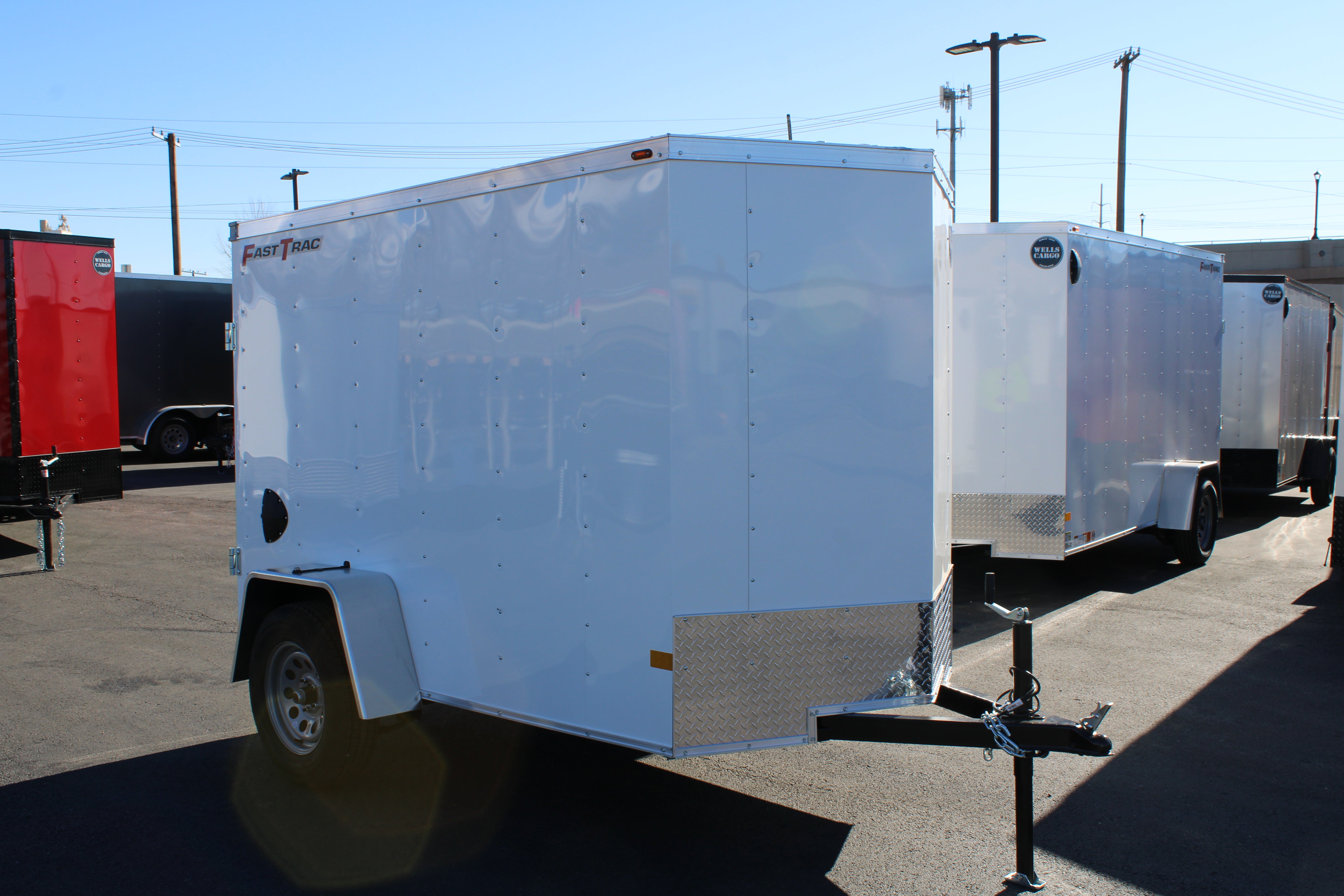 2025 Wells Cargo 5 x 8 Enclosed Trailer