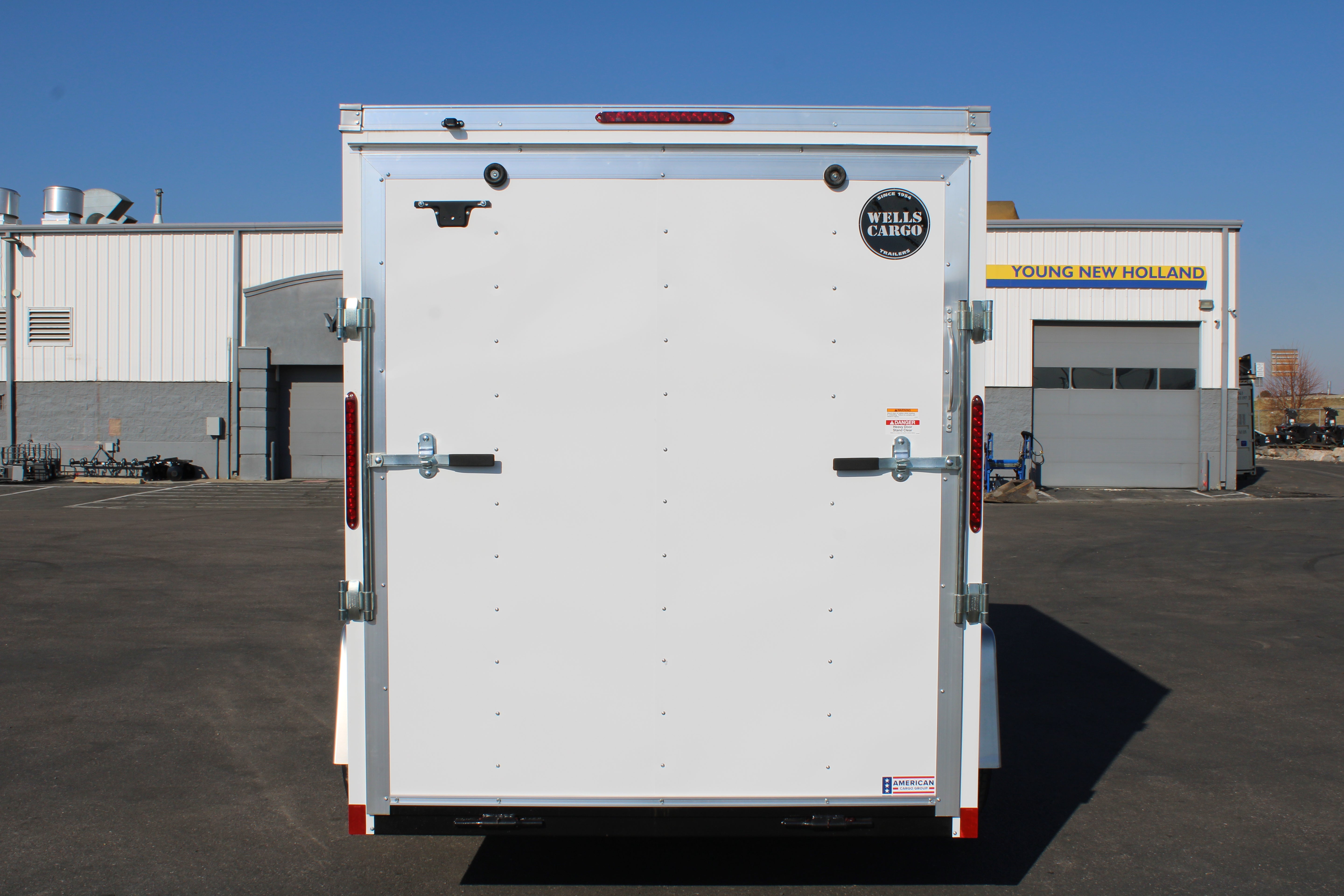 2025 Wells Cargo 6 x 12 Enclosed Trailer