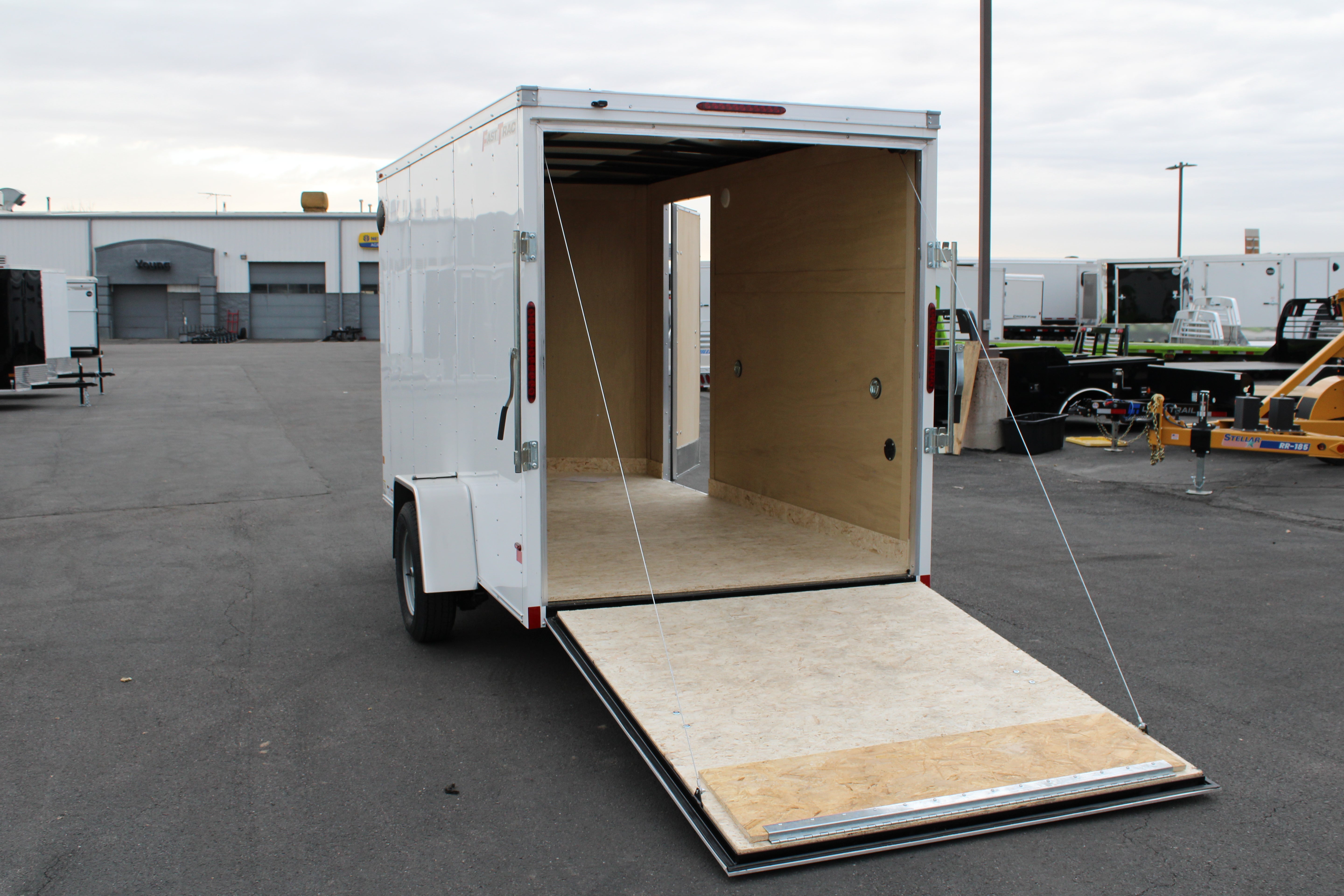 2025 Wells Cargo 6 x 12 Enclosed Trailer