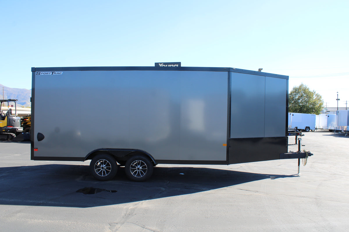 Wells Cargo 8.5x22 Snowmobile Trailer