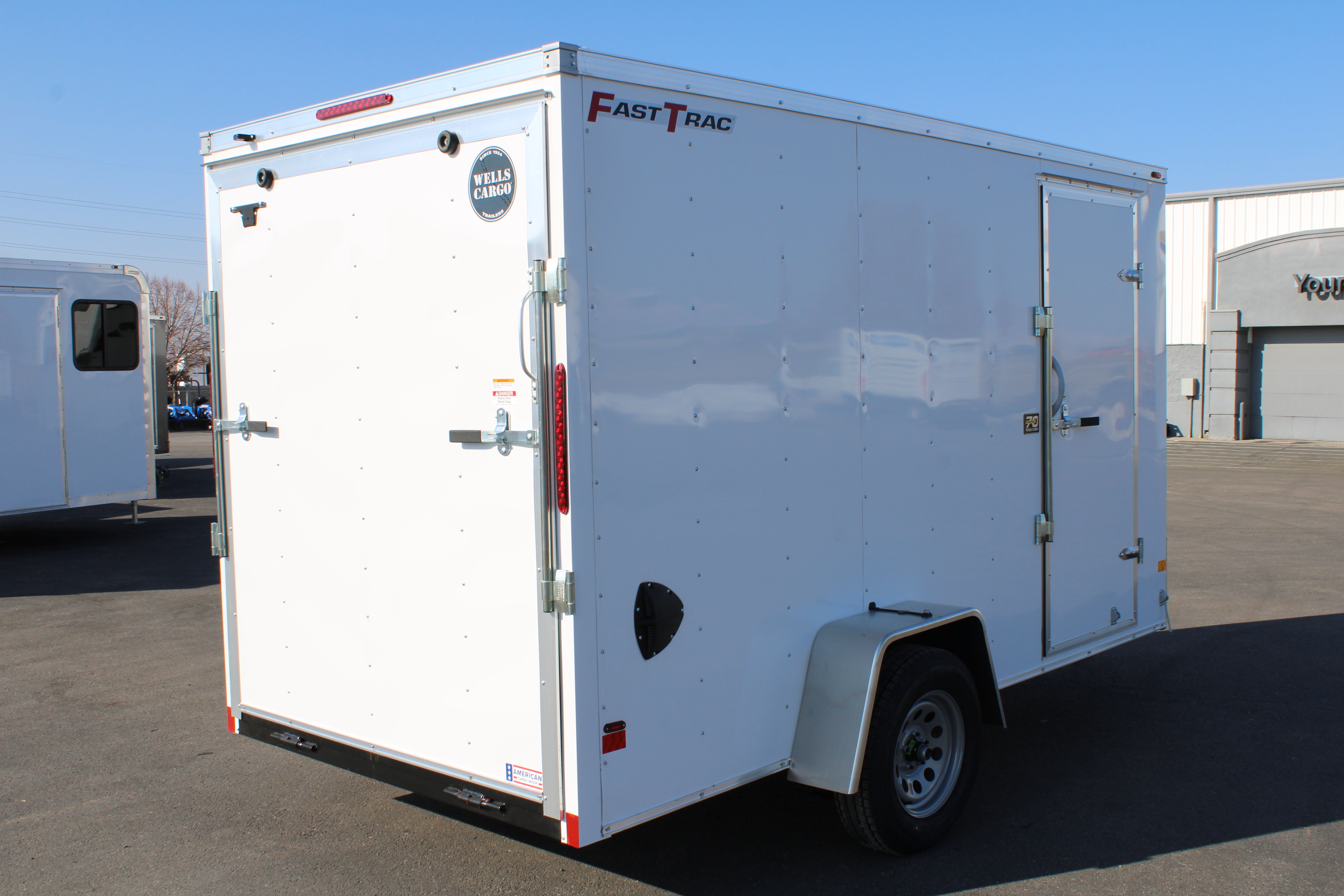 2025 Wells Cargo 6 x 12 Enclosed Trailer