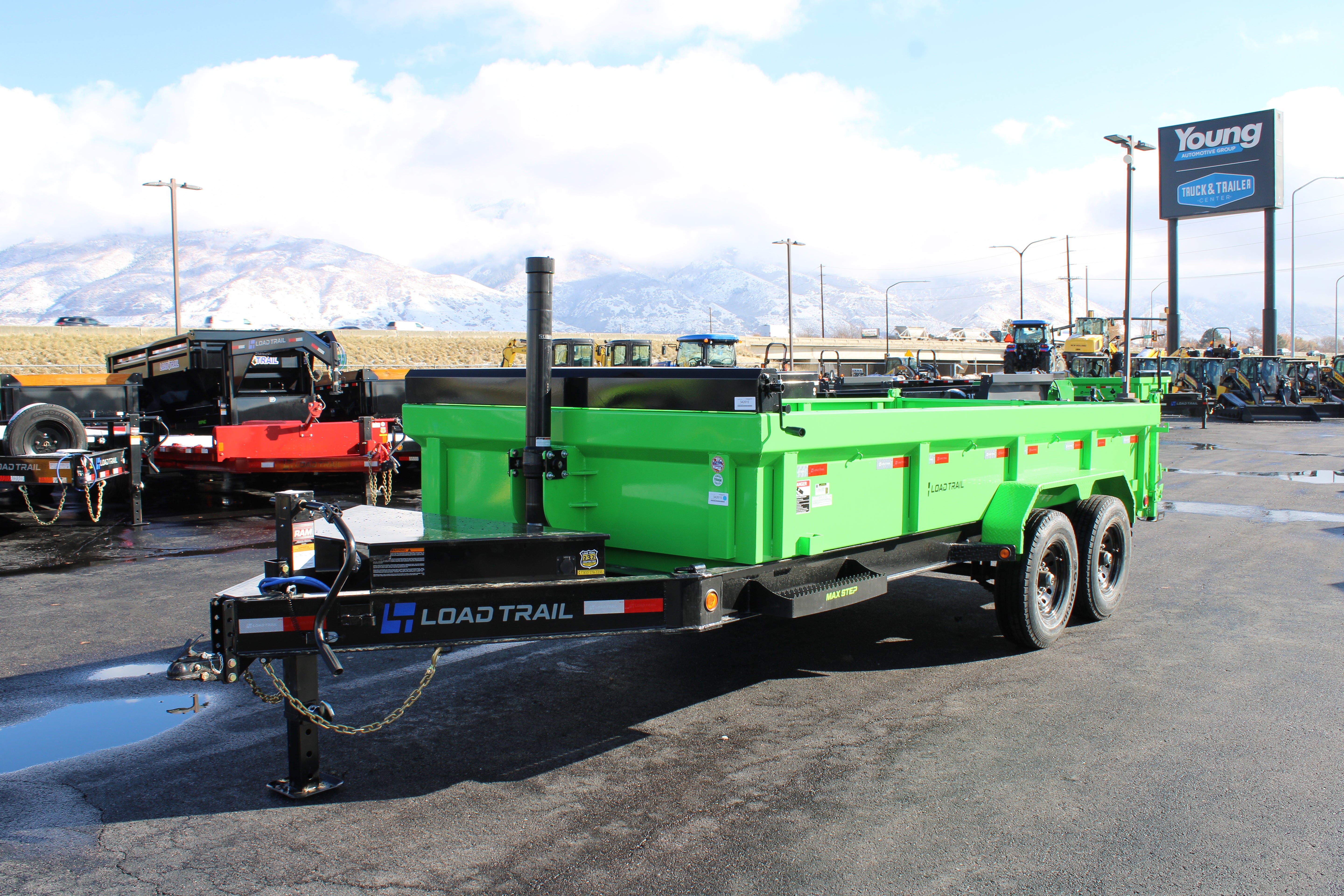 2025 Load Trail 83" x 16' Dump Trailer