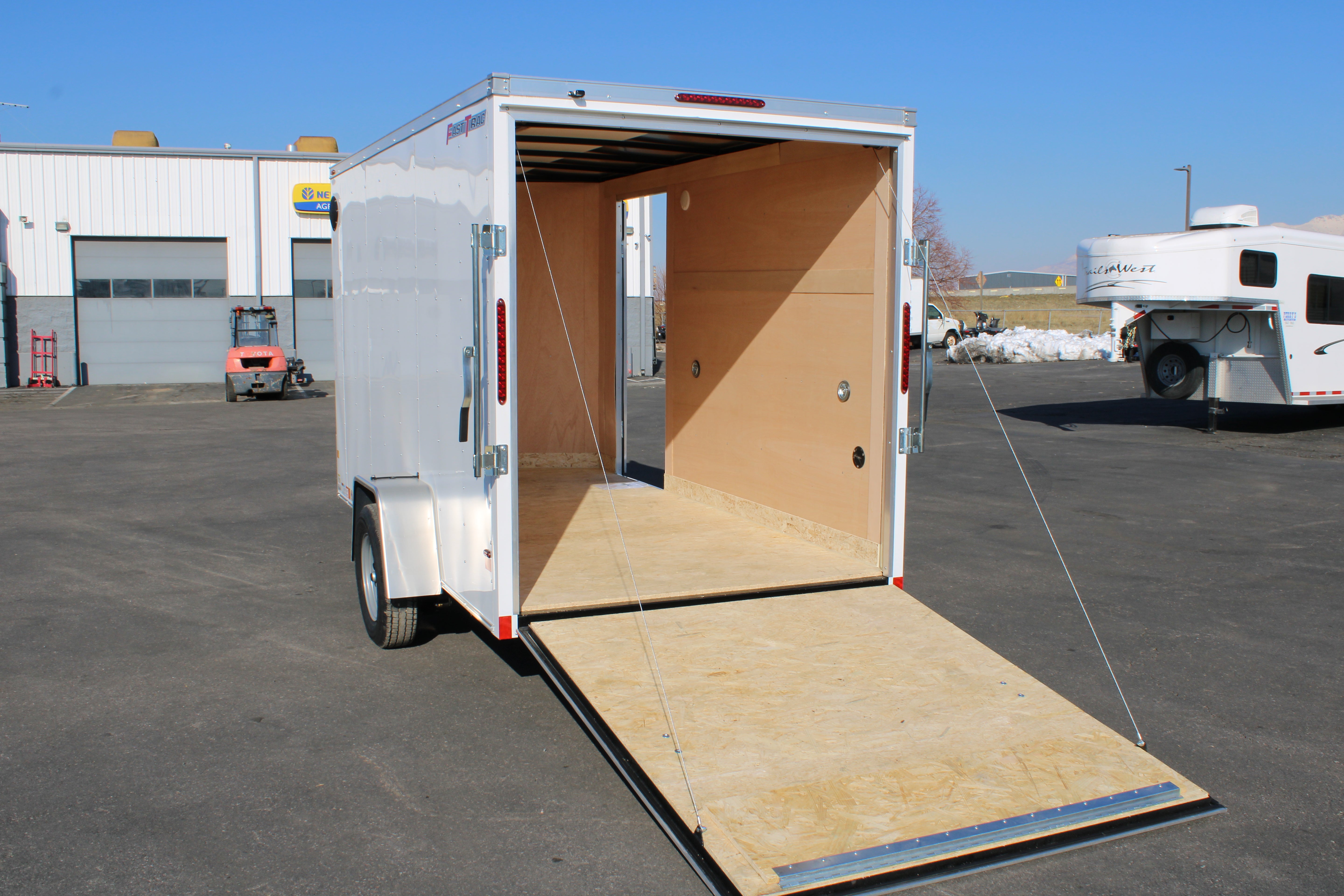 2025 Wells Cargo 6 x 12 Enclosed Trailer