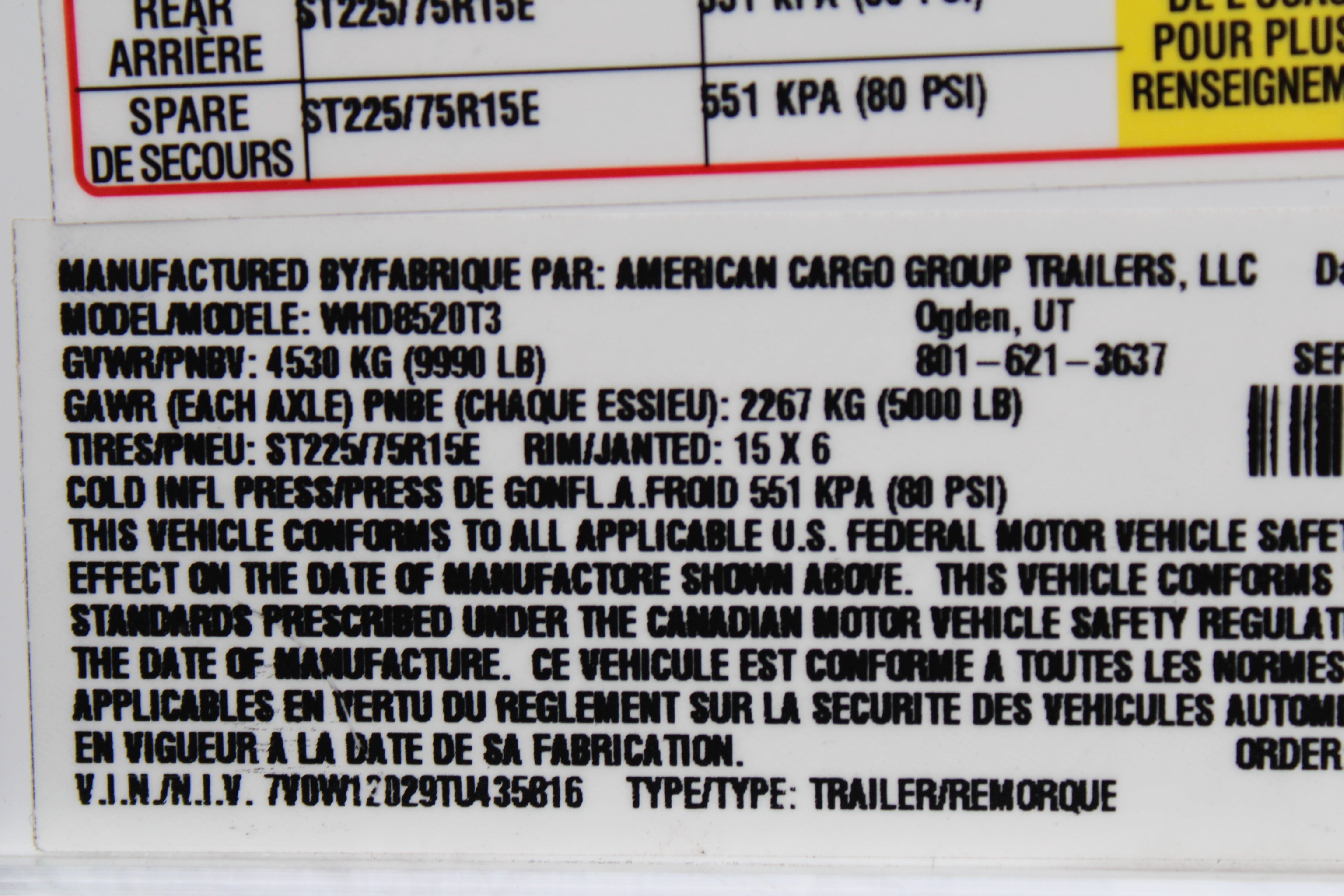 Wells Cargo 8.5 x 20 Office Wagon