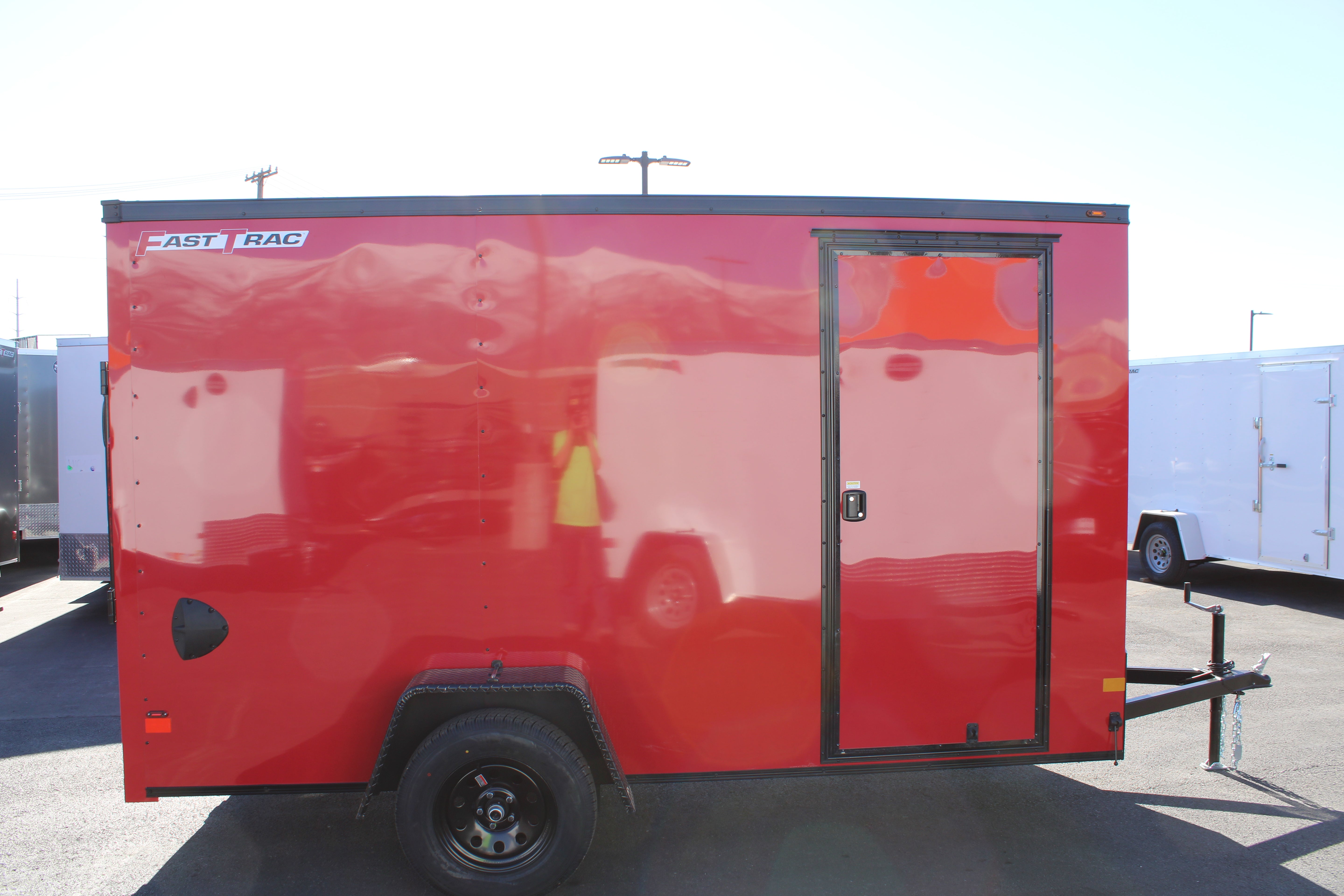 2025 Wells Cargo 6 x 12 Deluxe Enclosed Trailer