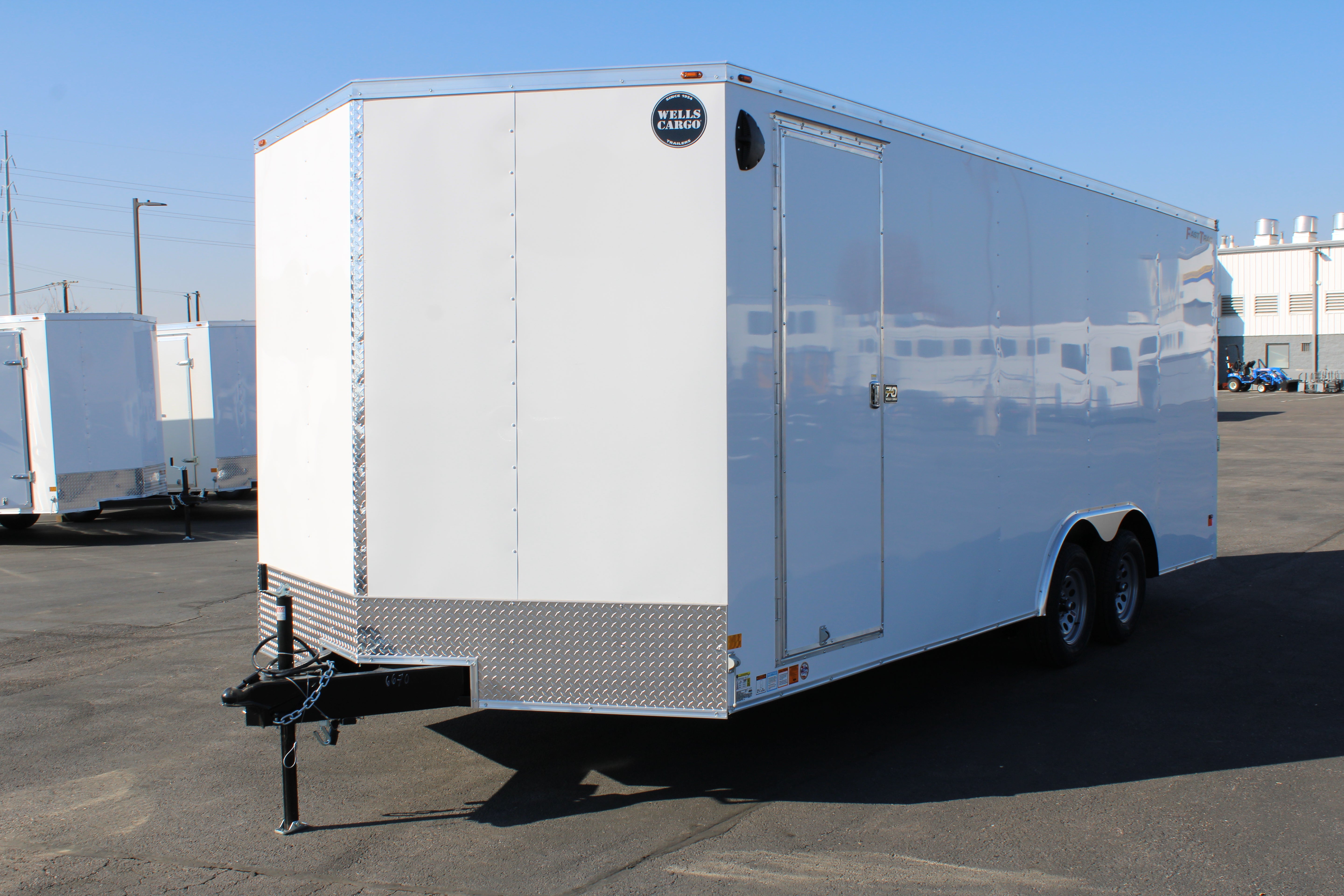 2025 Wells Cargo 8.5 x 20 Deluxe Enclosed Cargo Trailer