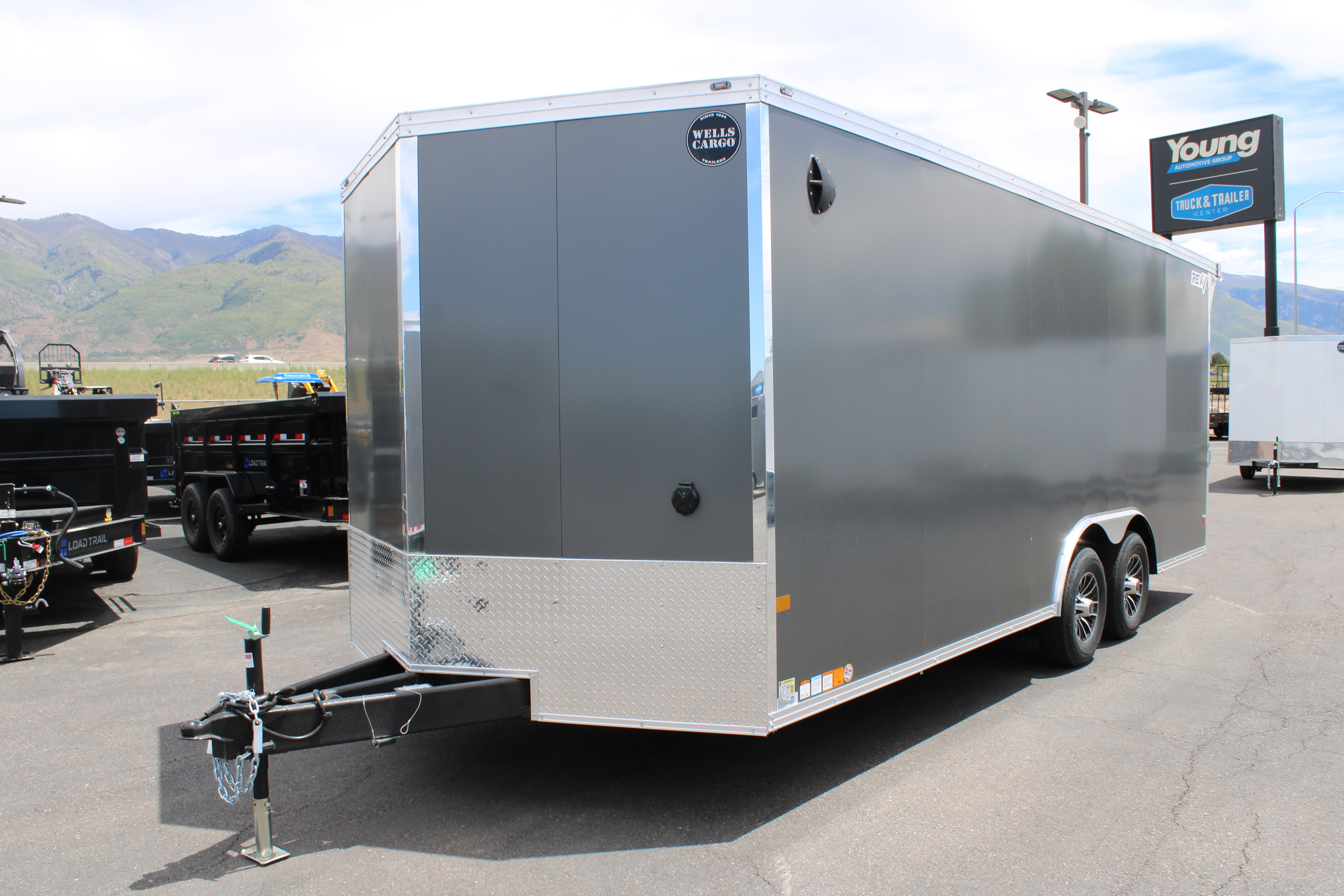 Revv 20' Enclosed Wells Cargo Trailer