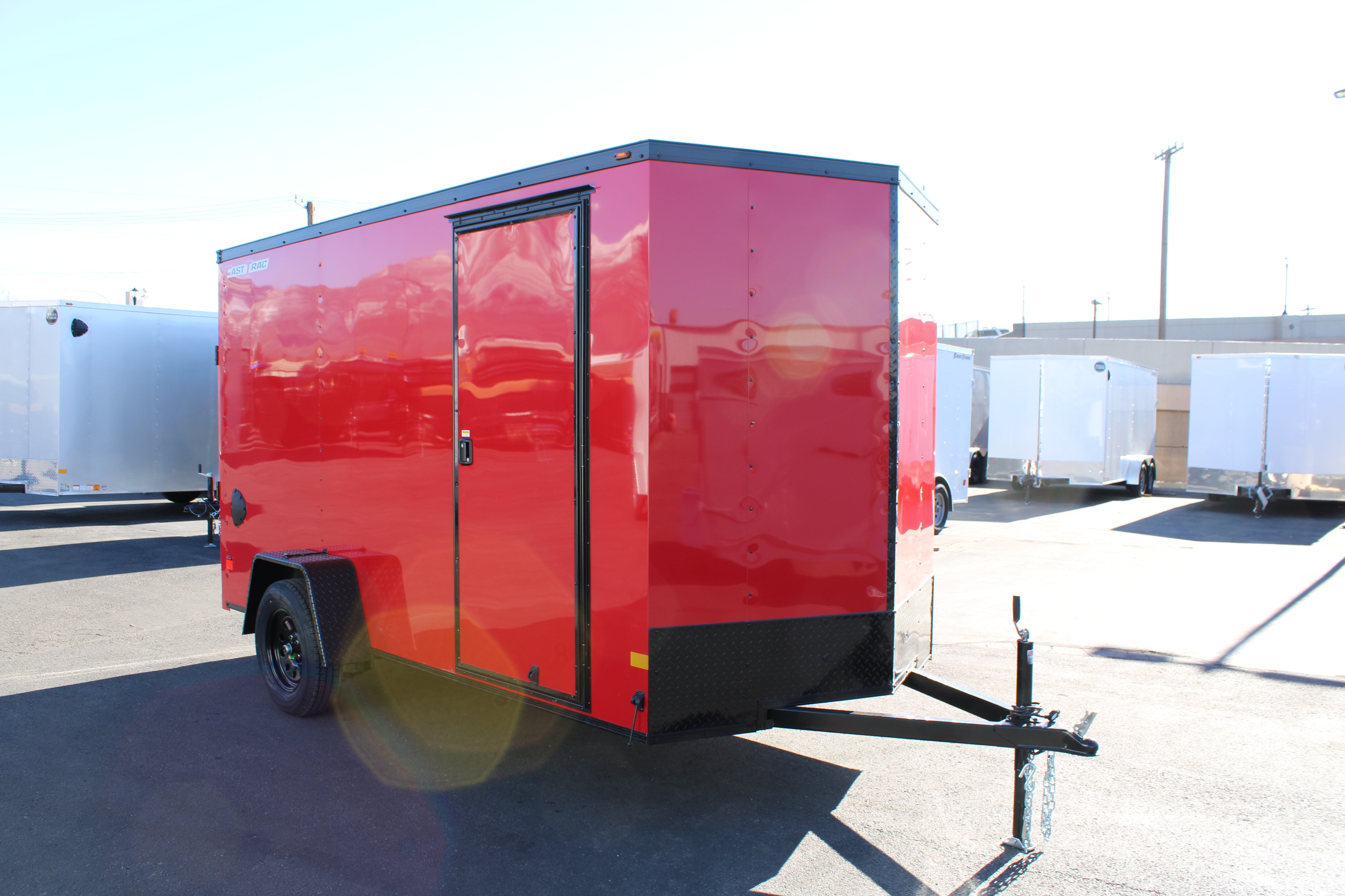 2025 Wells Cargo 6 x 12 Deluxe Enclosed Trailer