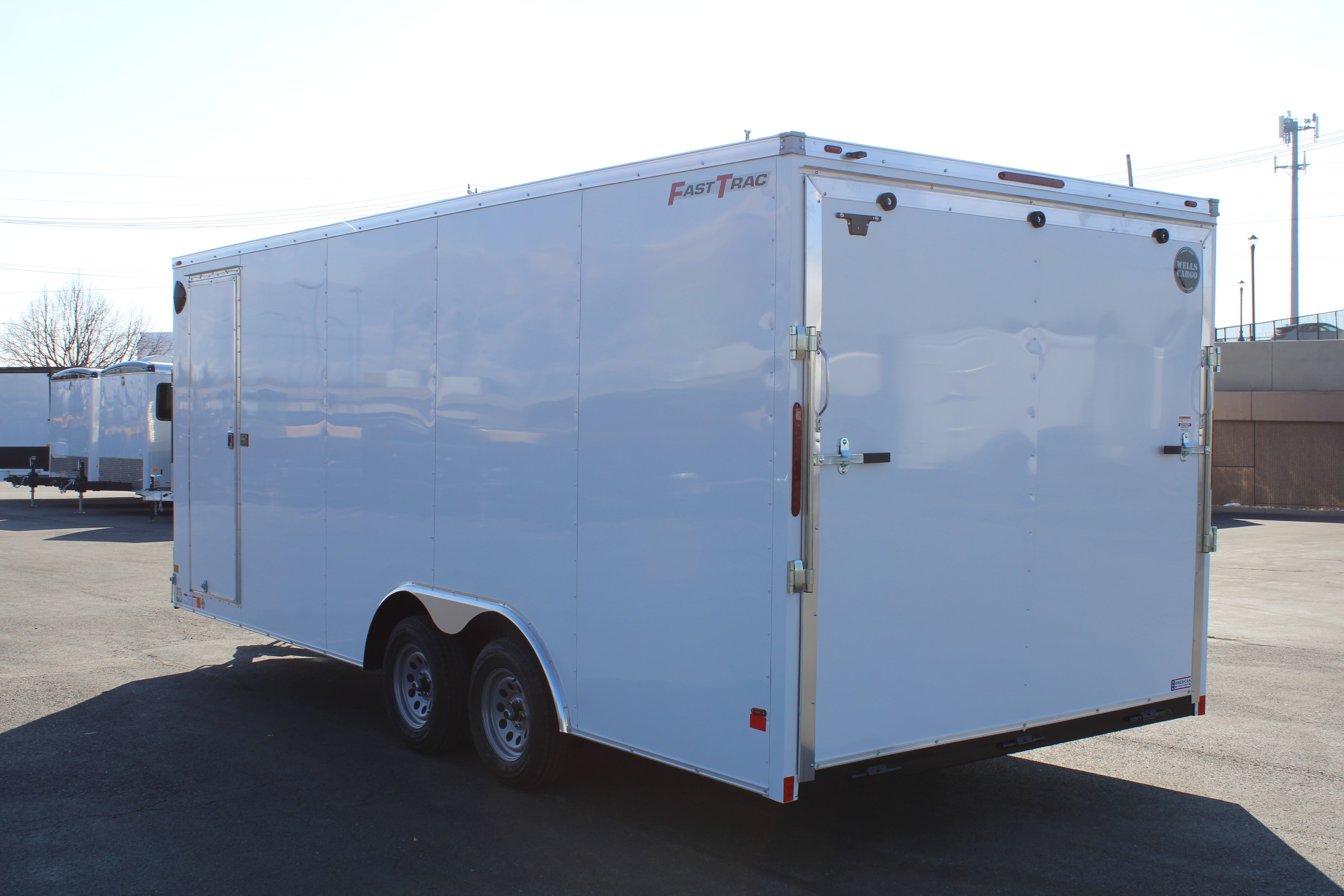 2025 Wells Cargo 8.5 x 20 Deluxe Enclosed Cargo Trailer