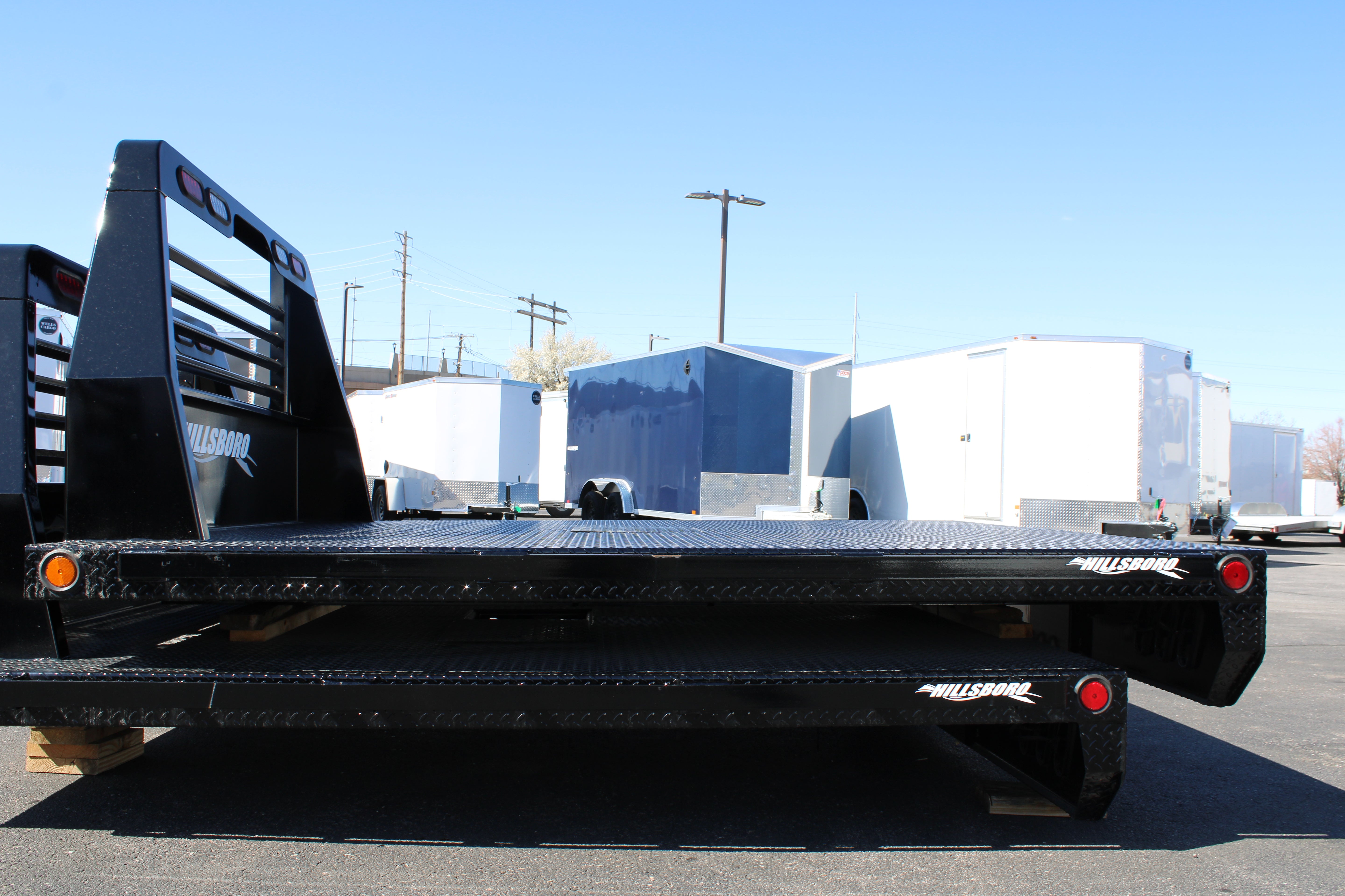 Hillsboro 8 x 11.3 Steel Flatbed Truck Bed