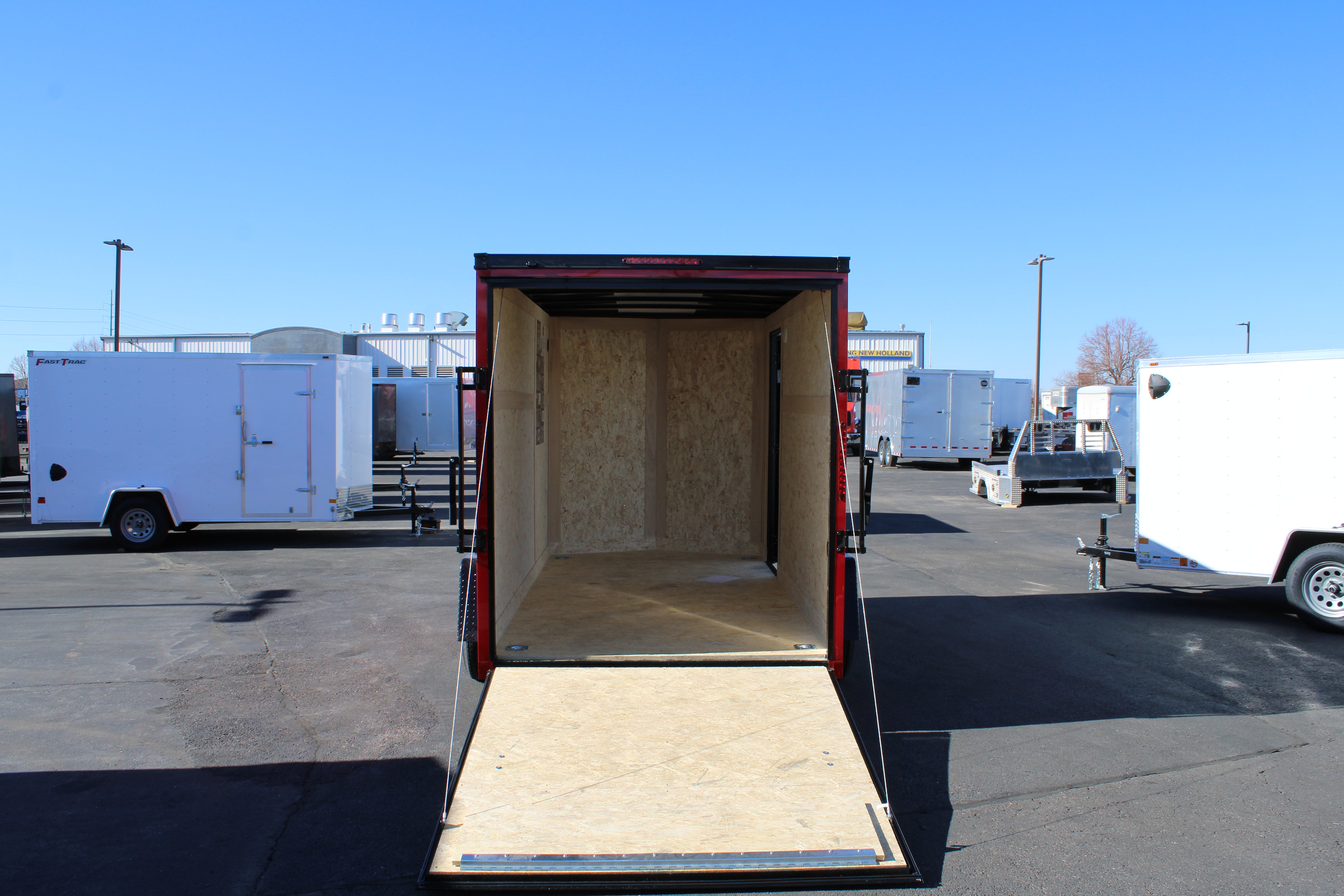 2025 Wells Cargo 6 x 12 Deluxe Enclosed Trailer