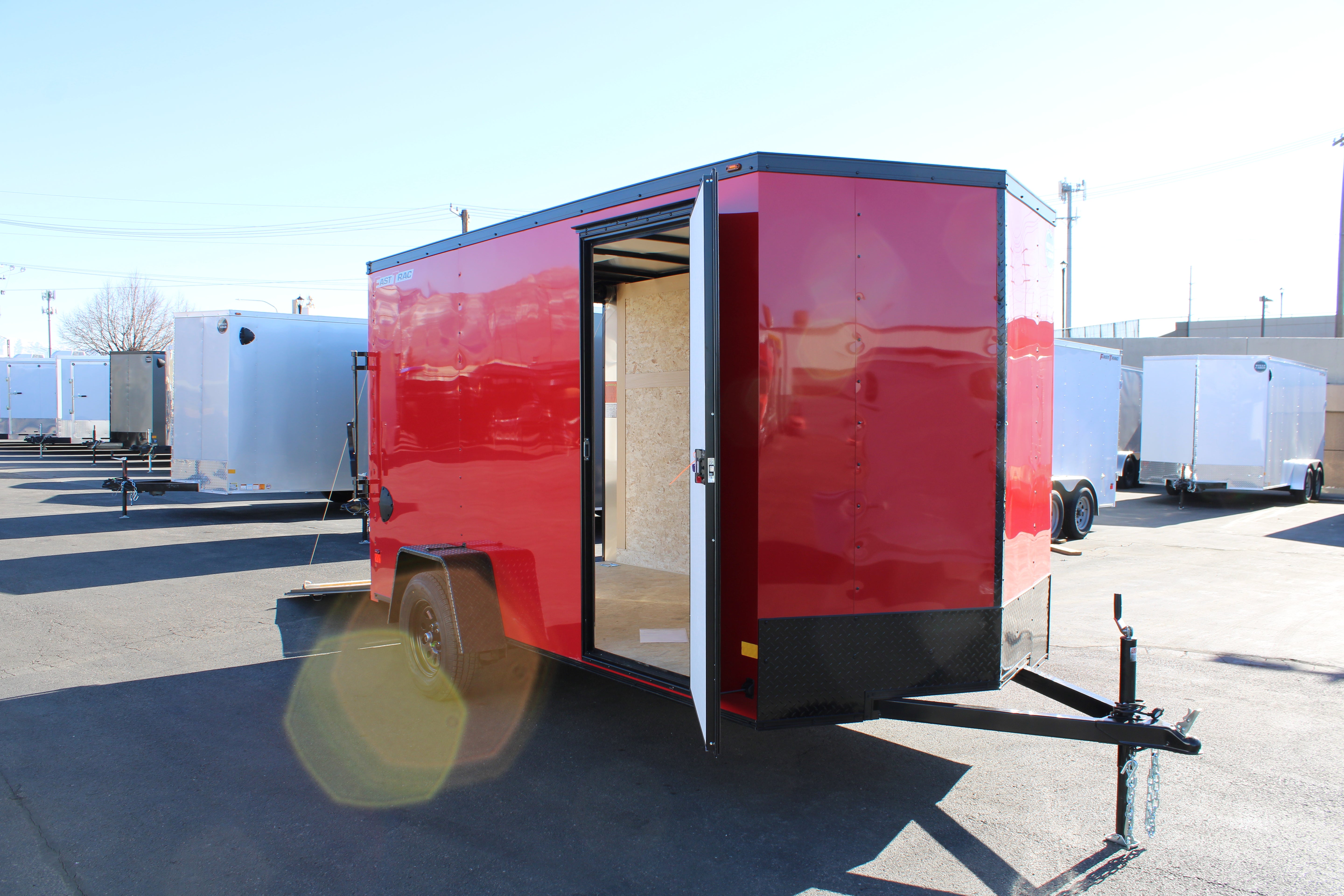 2025 Wells Cargo 6 x 12 Deluxe Enclosed Trailer