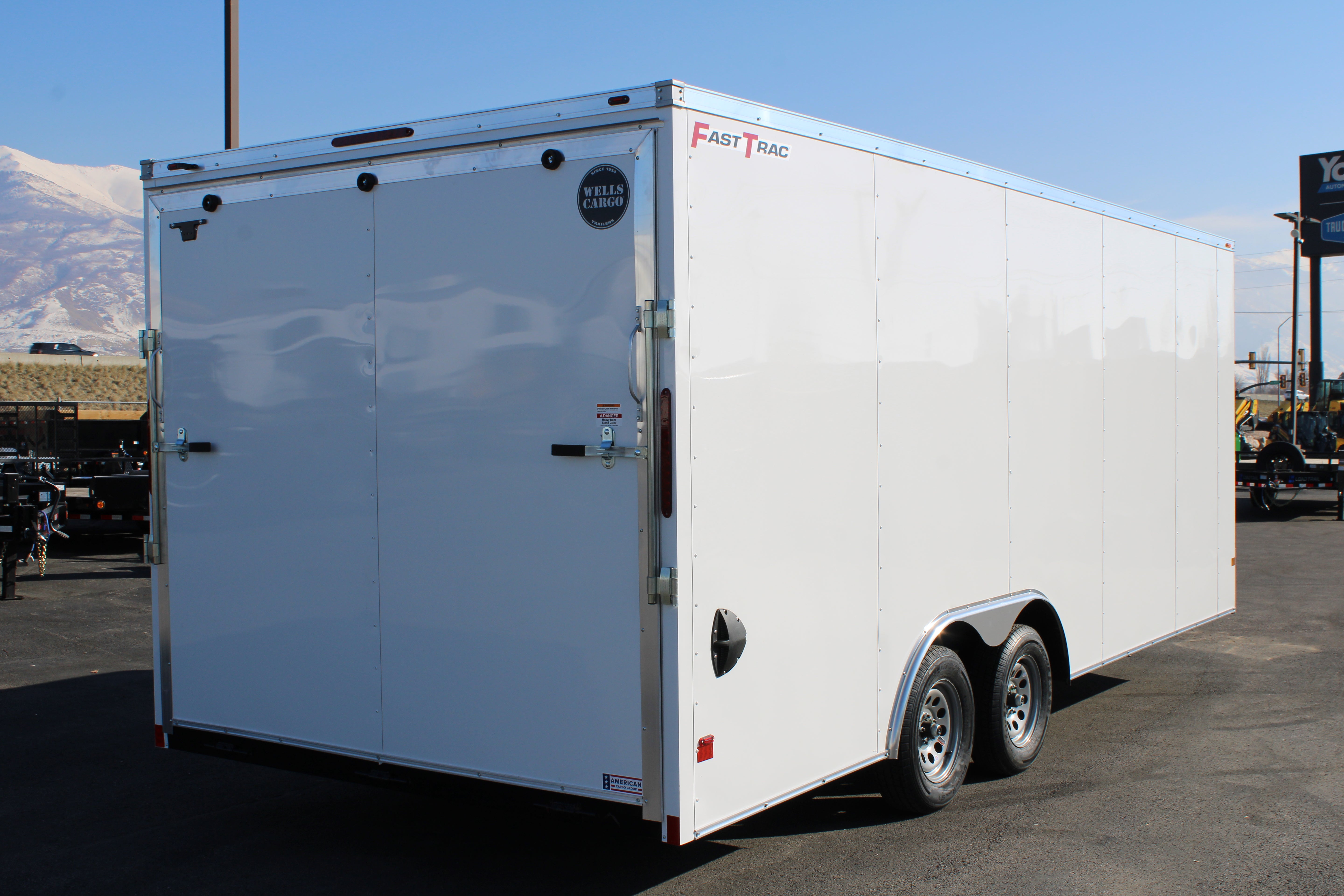 2025 Wells Cargo 8.5 x 20 Deluxe Enclosed Cargo Trailer