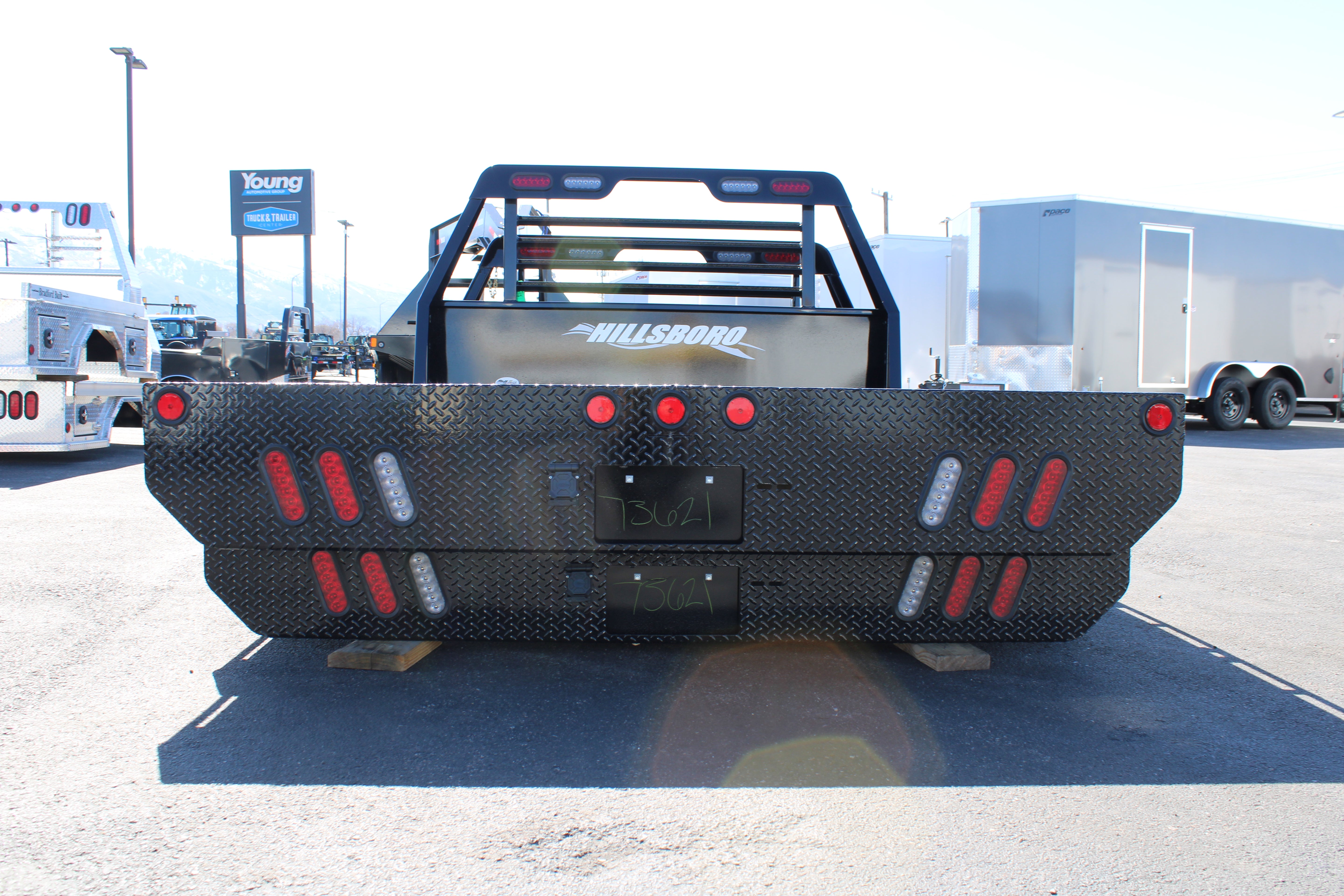 Hillsboro 8 x 11.3 Steel Flatbed Truck Bed