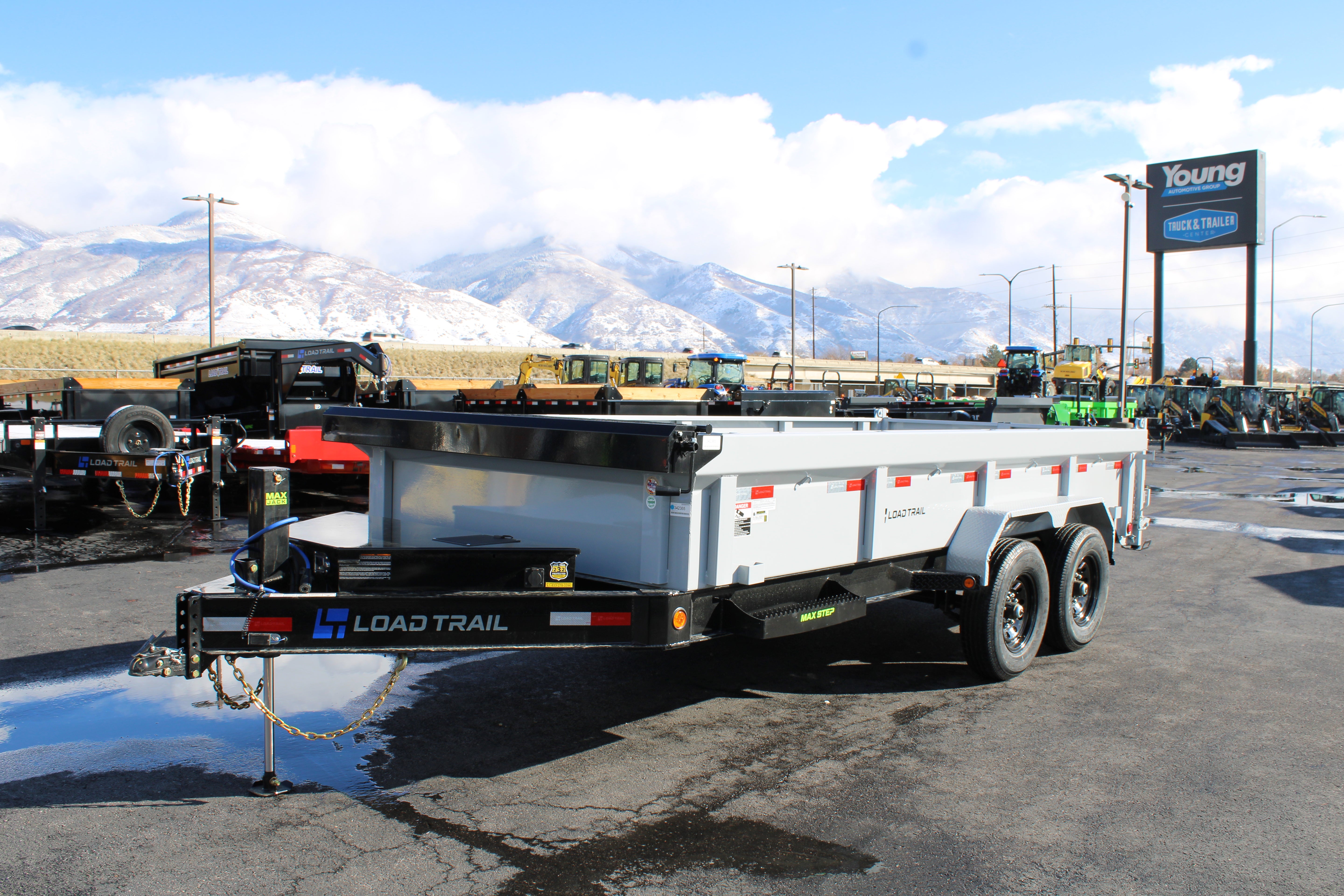 2025 Load Trail 83" x 14' Dump Trailer includes 3 months lot storage