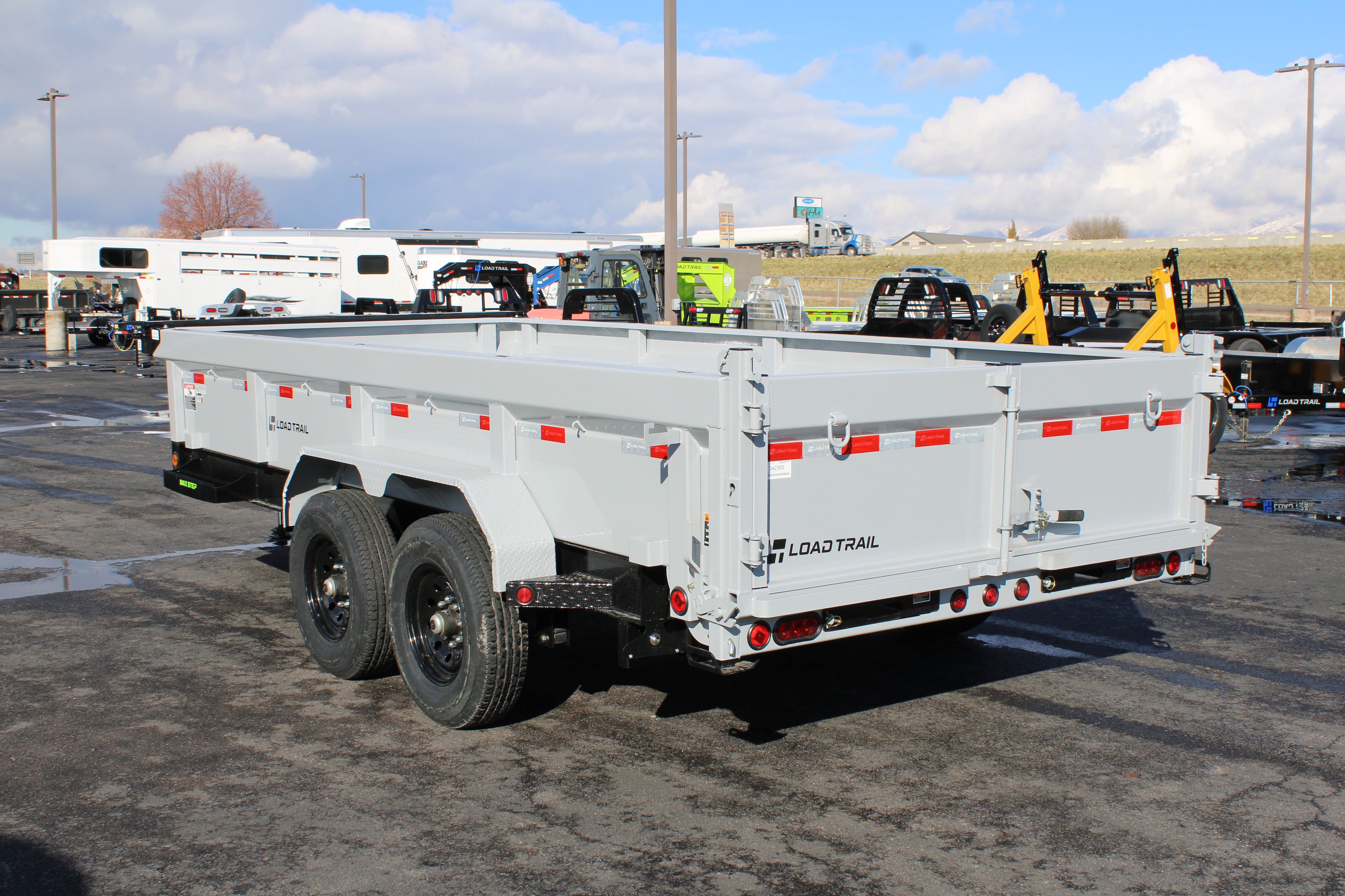 2025 Load Trail 83" x 14' Dump Trailer includes 3 months lot storage