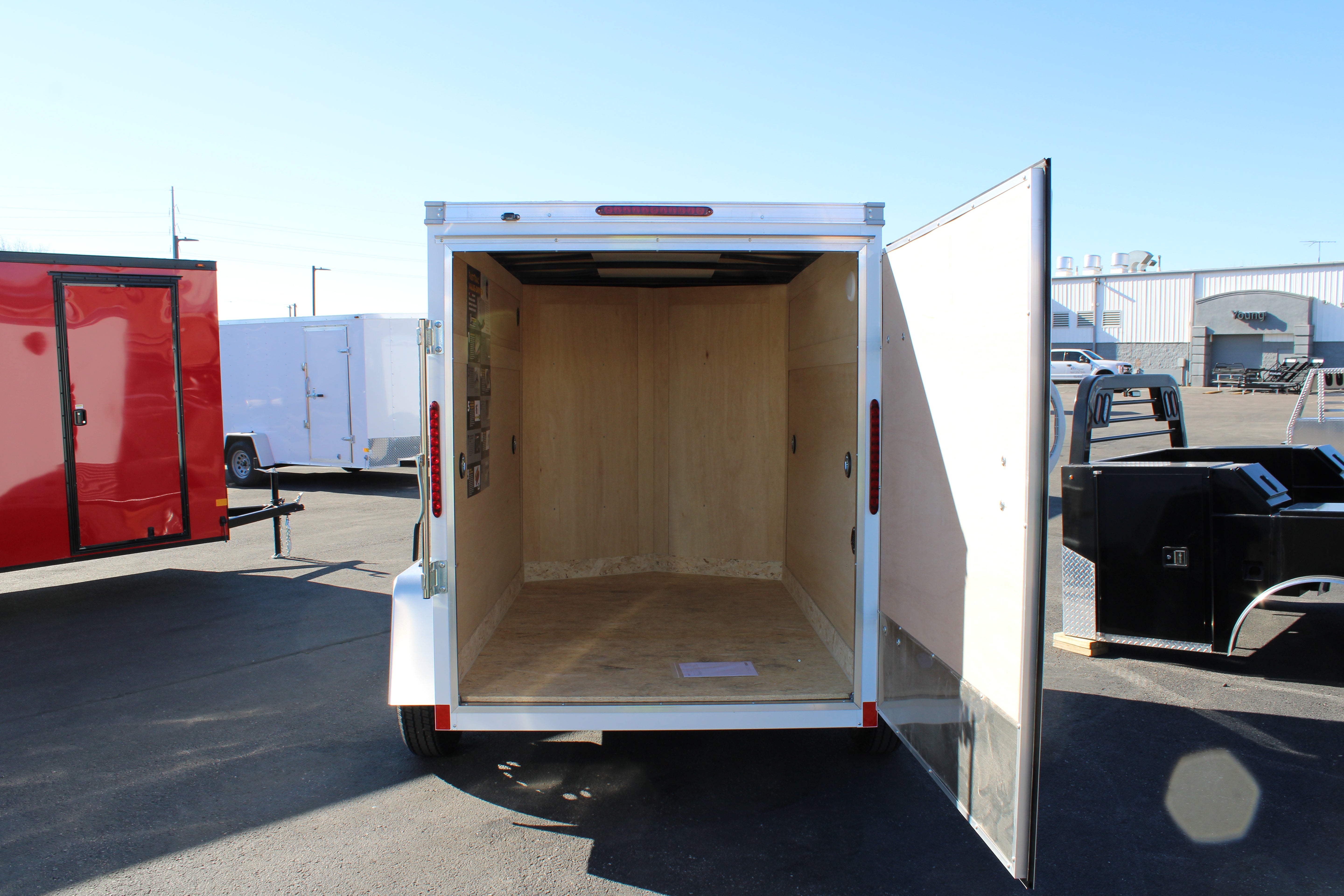 2025 Wells Cargo 5 x 8 Enclosed Trailer