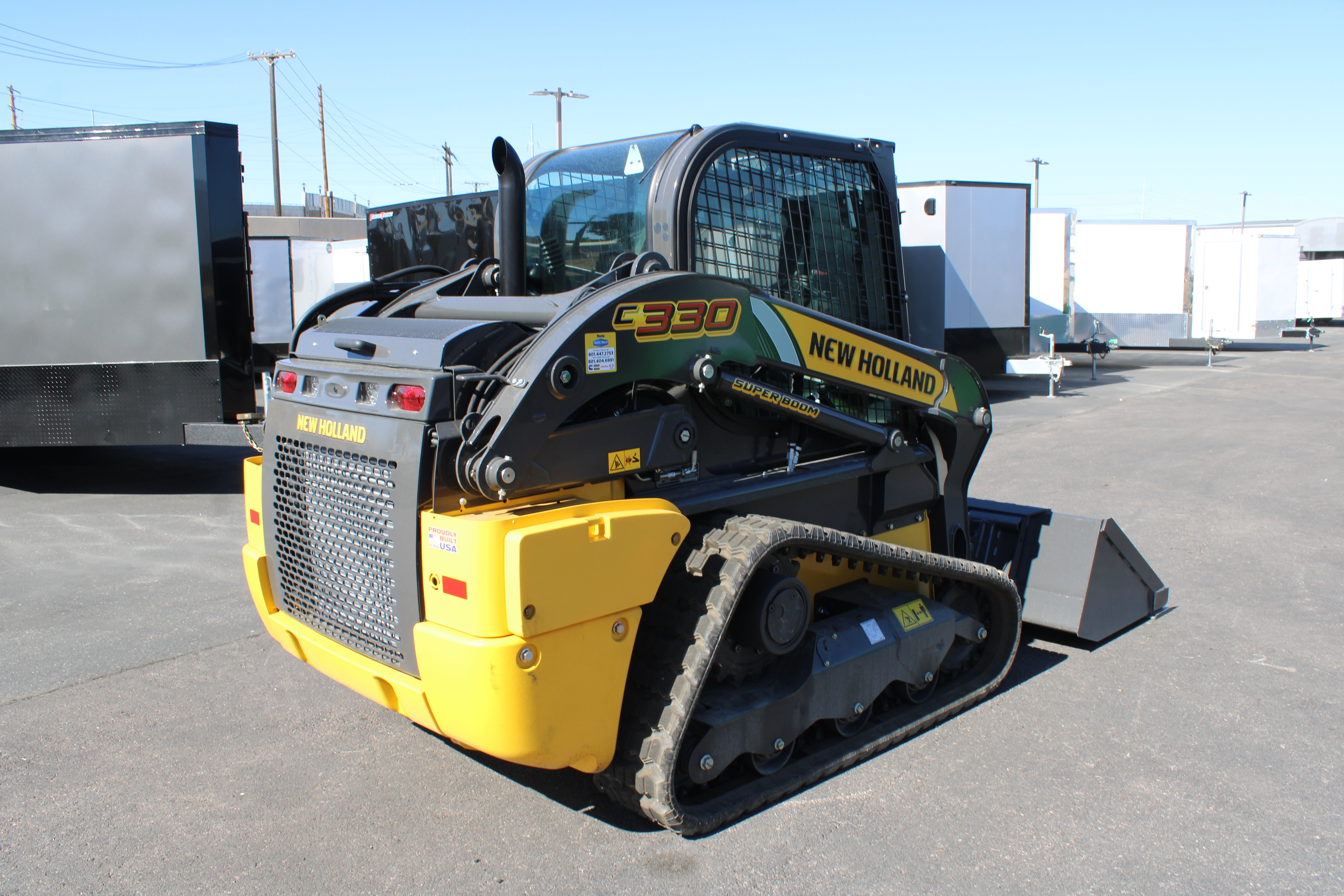 New Holland C330 Trackload Skidsteer