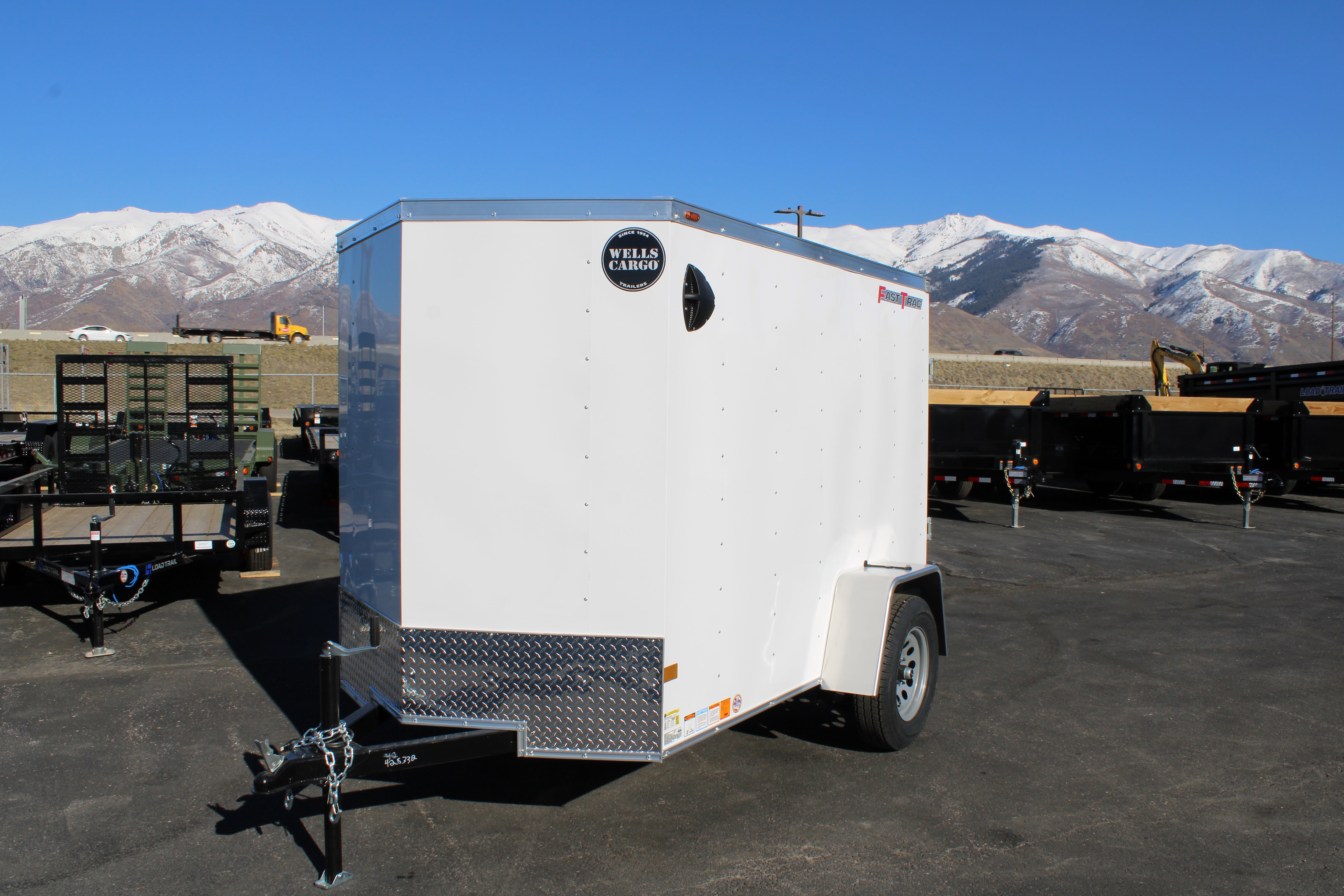 2025 Wells Cargo 5 x 8 Enclosed Trailer