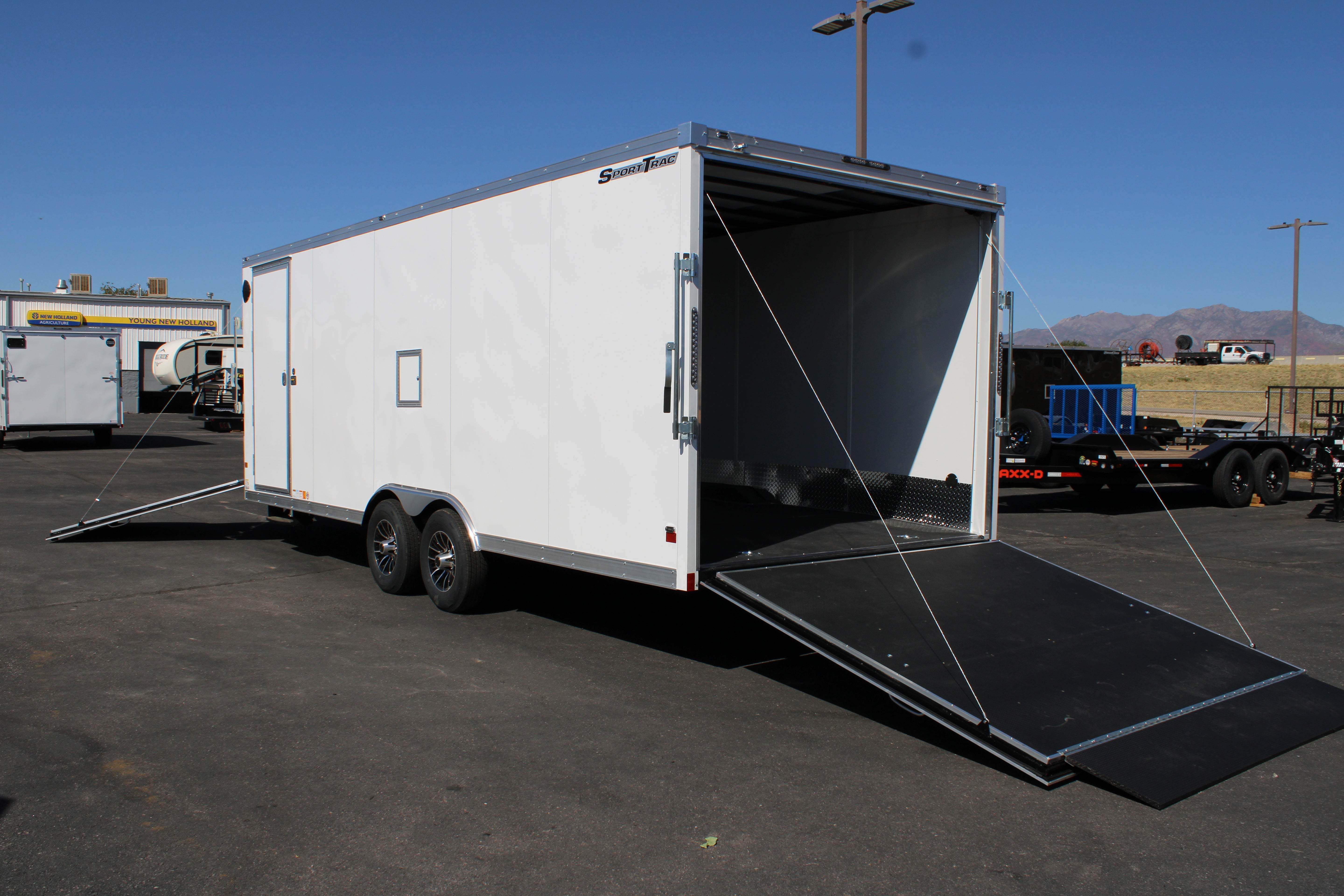 2025 Wells Cargo 8.5 x 28 Enclosed Snowmobile Trailer