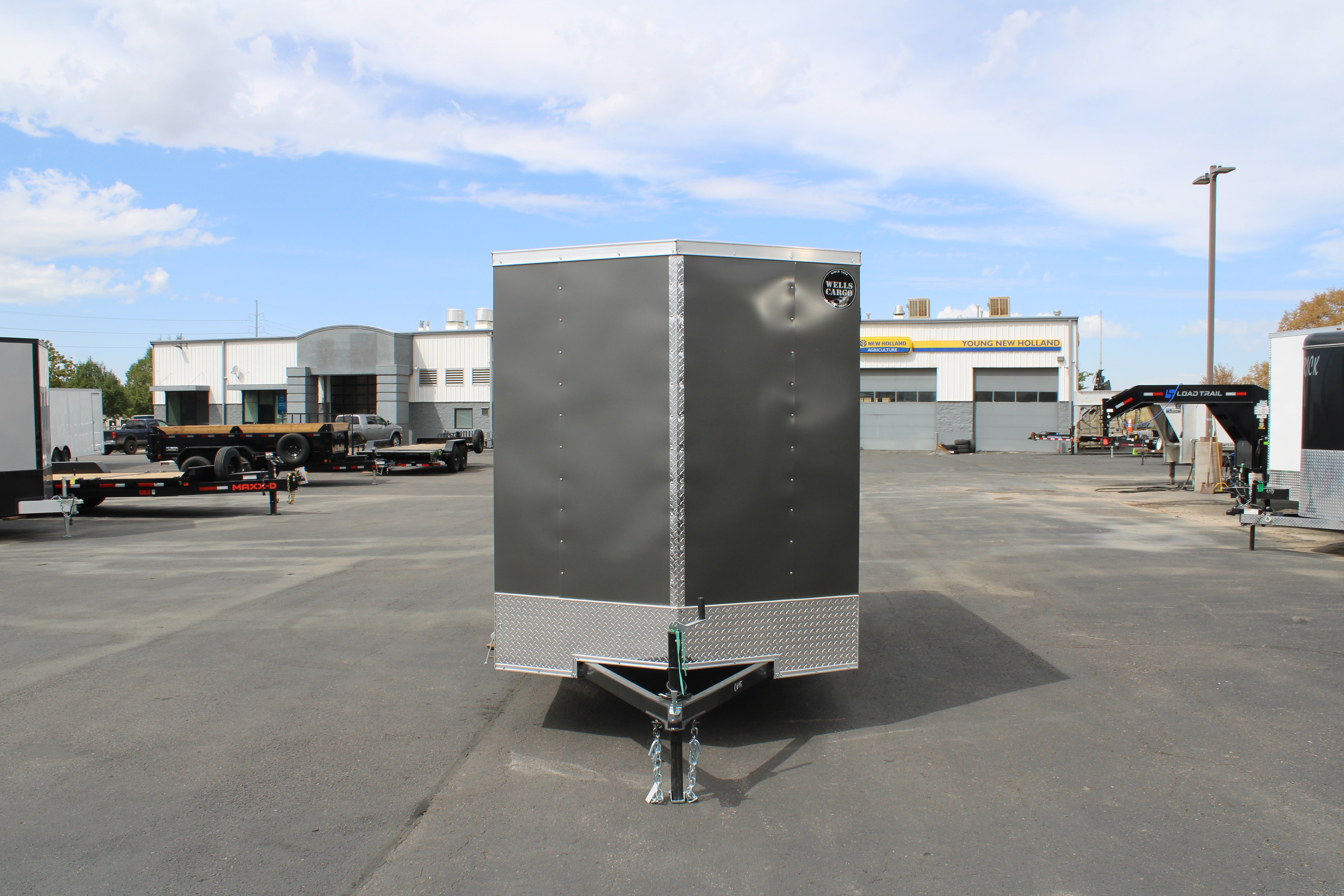 Wells Cargo 6 x 12 Deluxe Enclosed Trailer