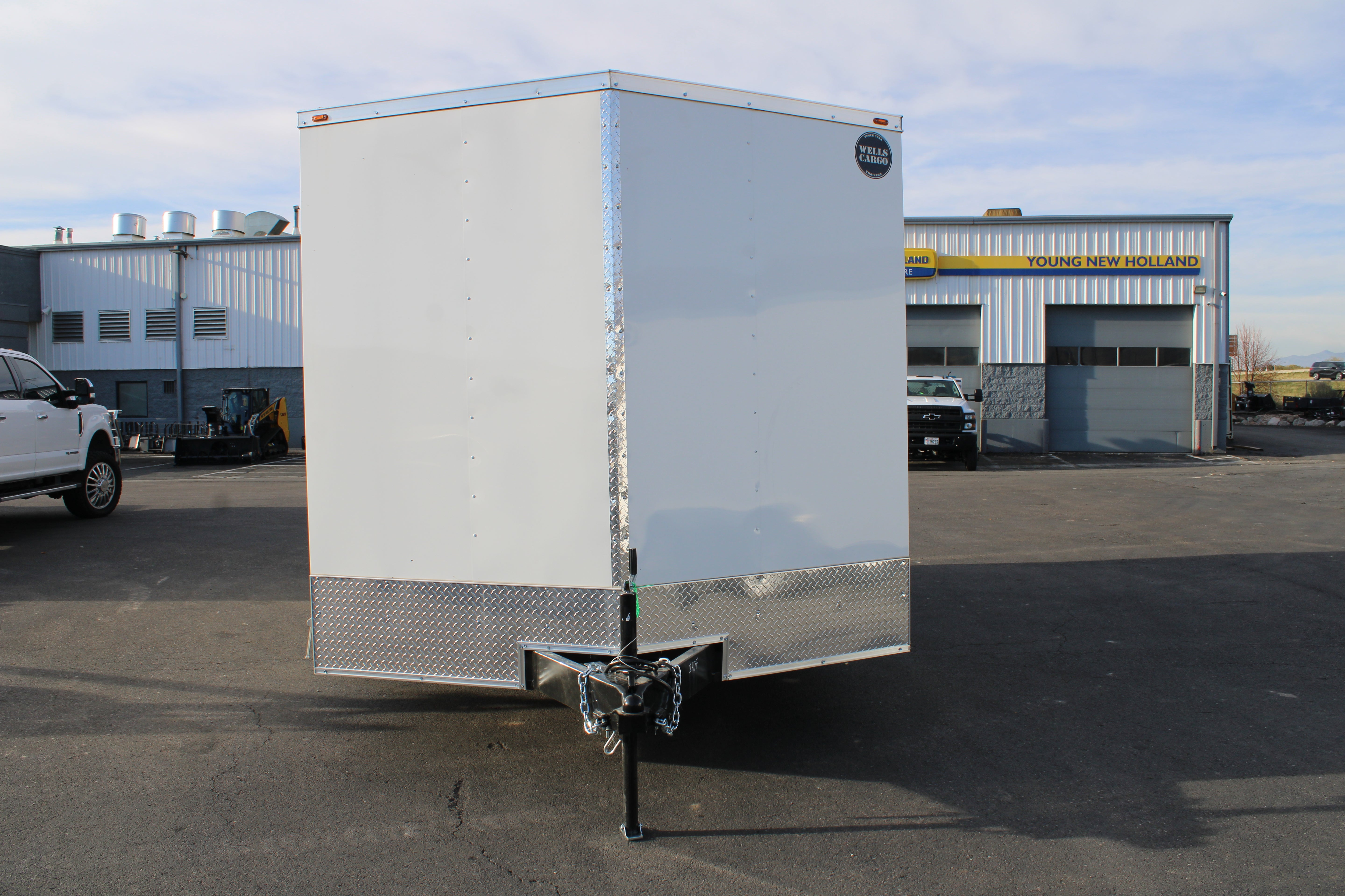 Wells Cargo 8.5 x 16 Deluxe Enclosed Trailer