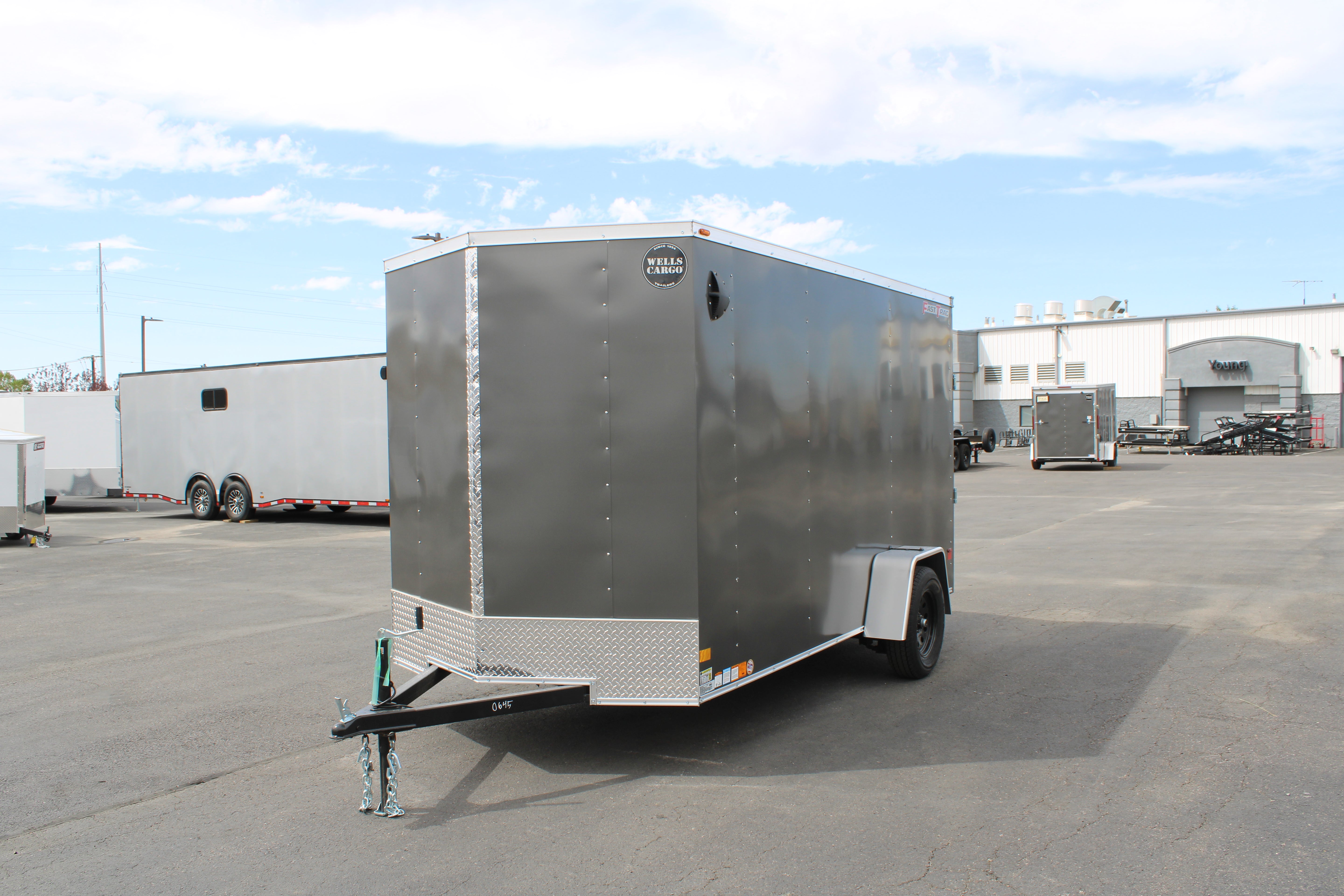Wells Cargo 6 x 12 Deluxe Enclosed Trailer