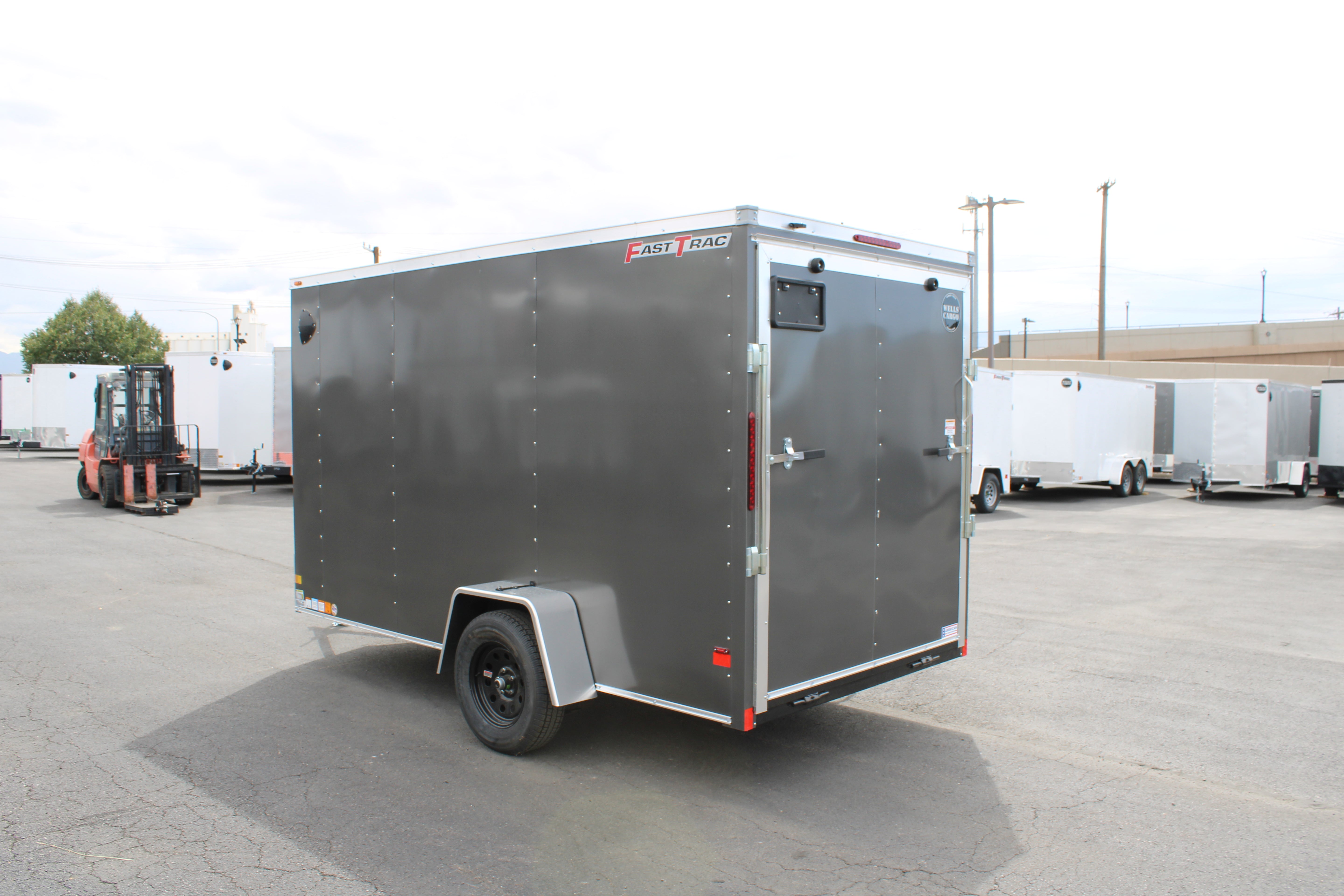 Wells Cargo 6 x 12 Deluxe Enclosed Trailer