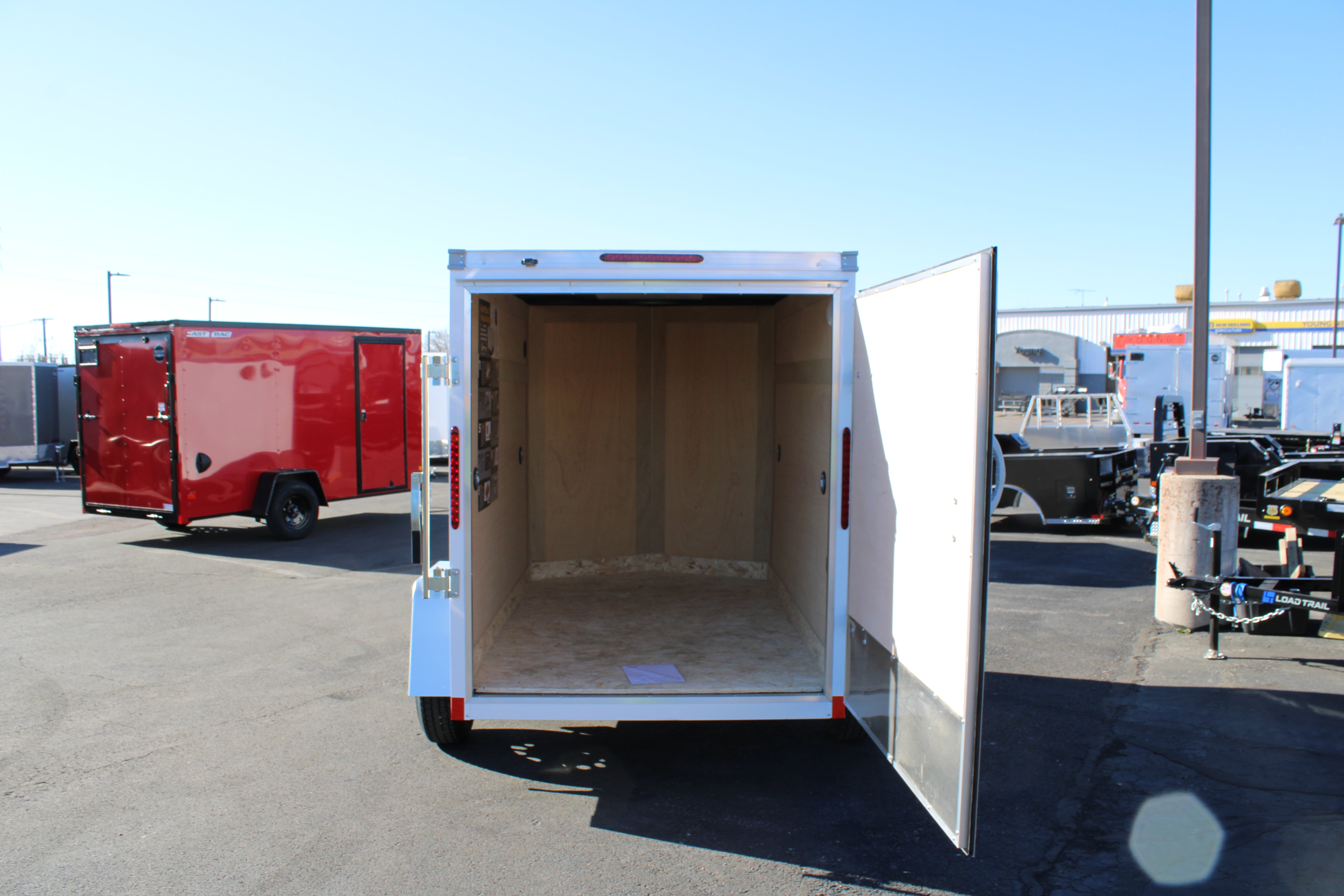 2025 Wells Cargo 5 x 8 Enclosed Trailer