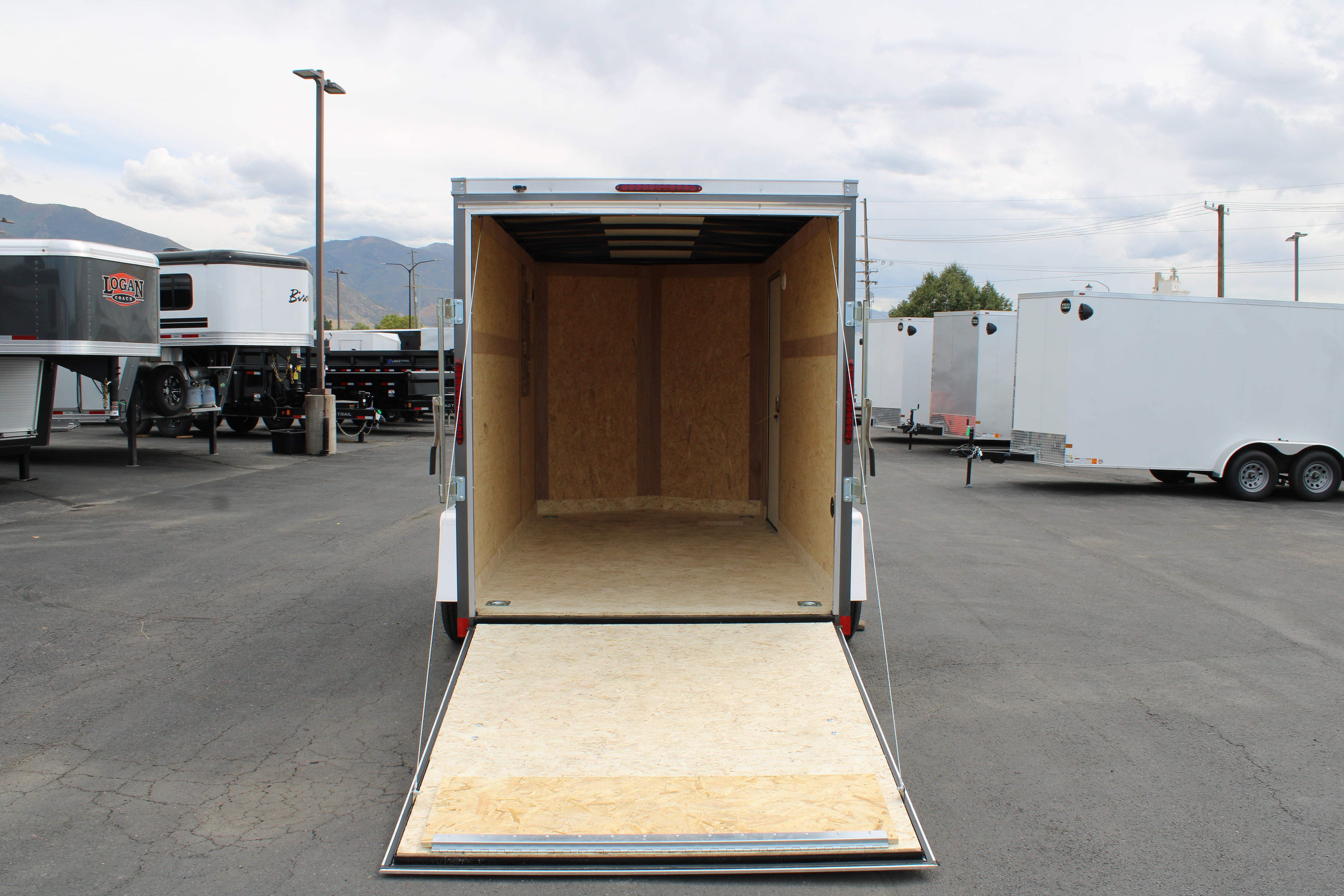Wells Cargo 6 x 12 Deluxe Enclosed Trailer